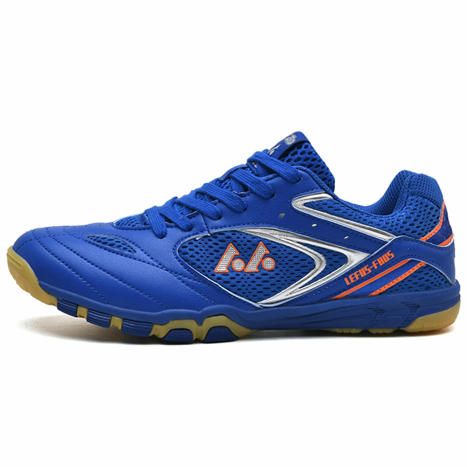 Zapatos de Tenis de Mesa para Hombres y Mujeres Ligeros Transpirables Azul 45 EU
