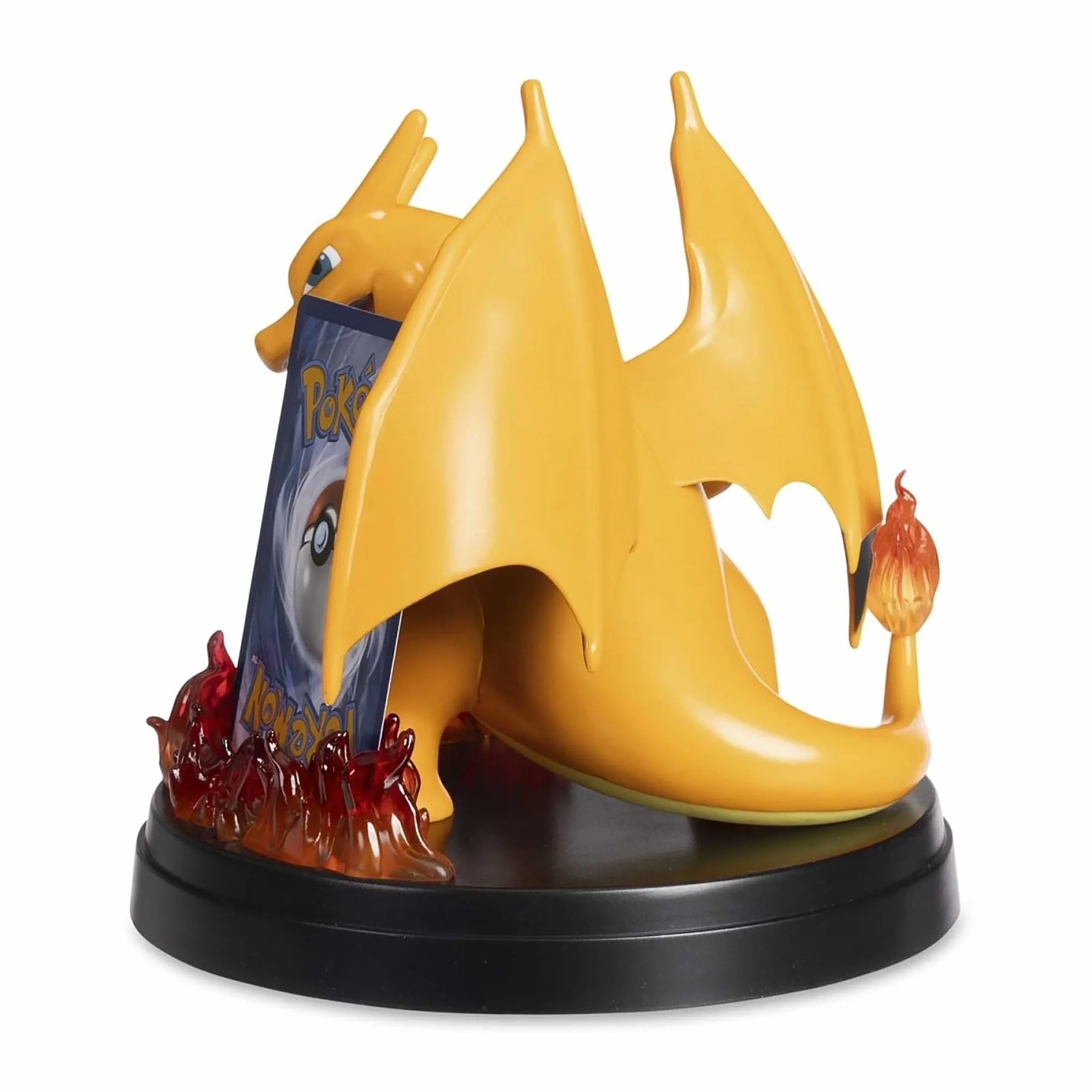 Pokémon: Colección superprémium Charizard ex (3 Cartas holográficas de promoción, 1 Figura para exhibir una Carta y 10 Sobres de Mejora)