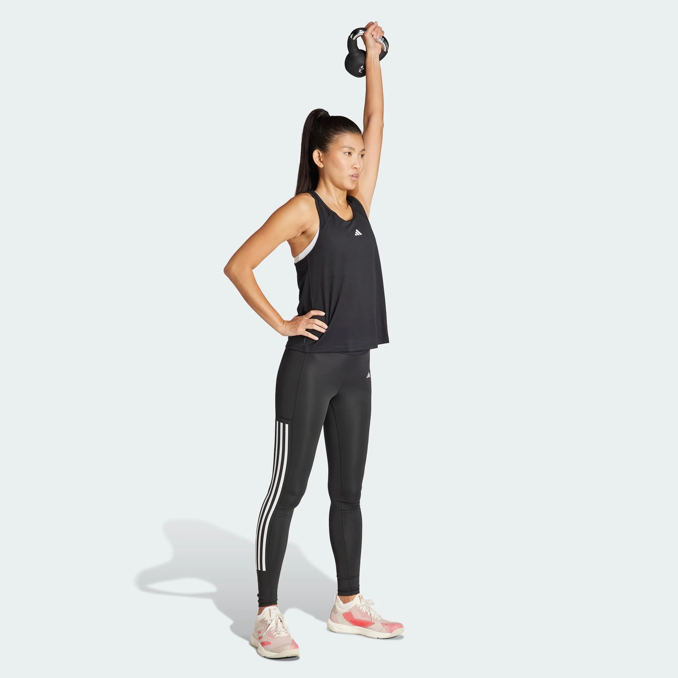 Adidas Train Essentials Minimal Branding Racerback Tank Top Camiseta Mujer