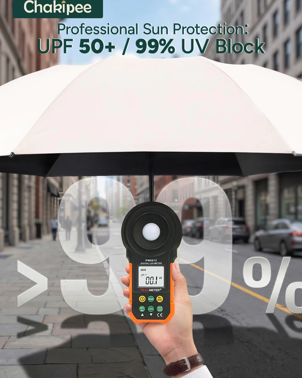 Paraguas plegable Antiviento mujer - Paraguas invertido resistente al viento, Paraguas de viaje automático portátil compacto hombre, revestimiento de 210T, resistente a los rayos UV