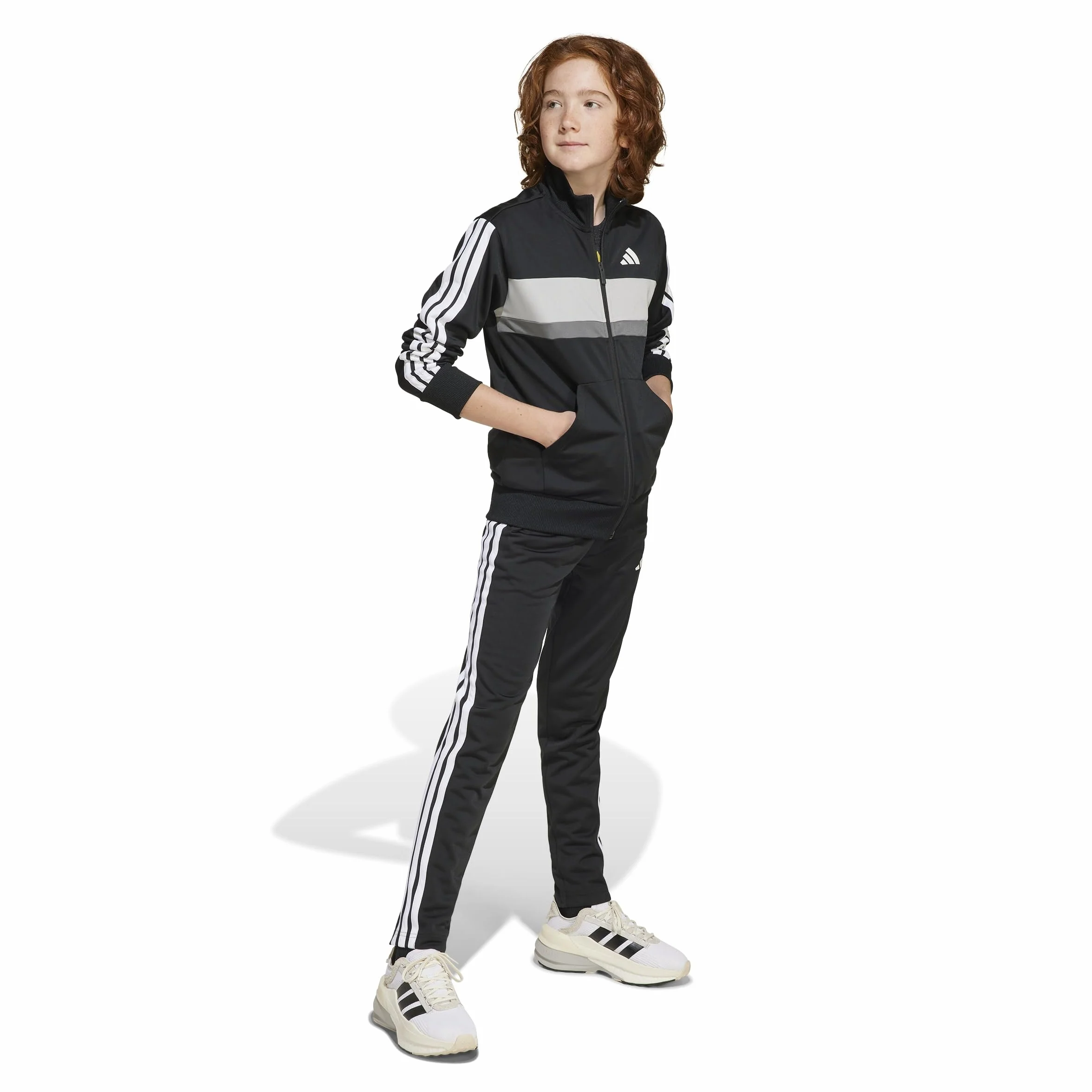 adidas SEASONAL ESSENTIALS TIBERIO 3 STRIPES TRICOT TRACKSUIT