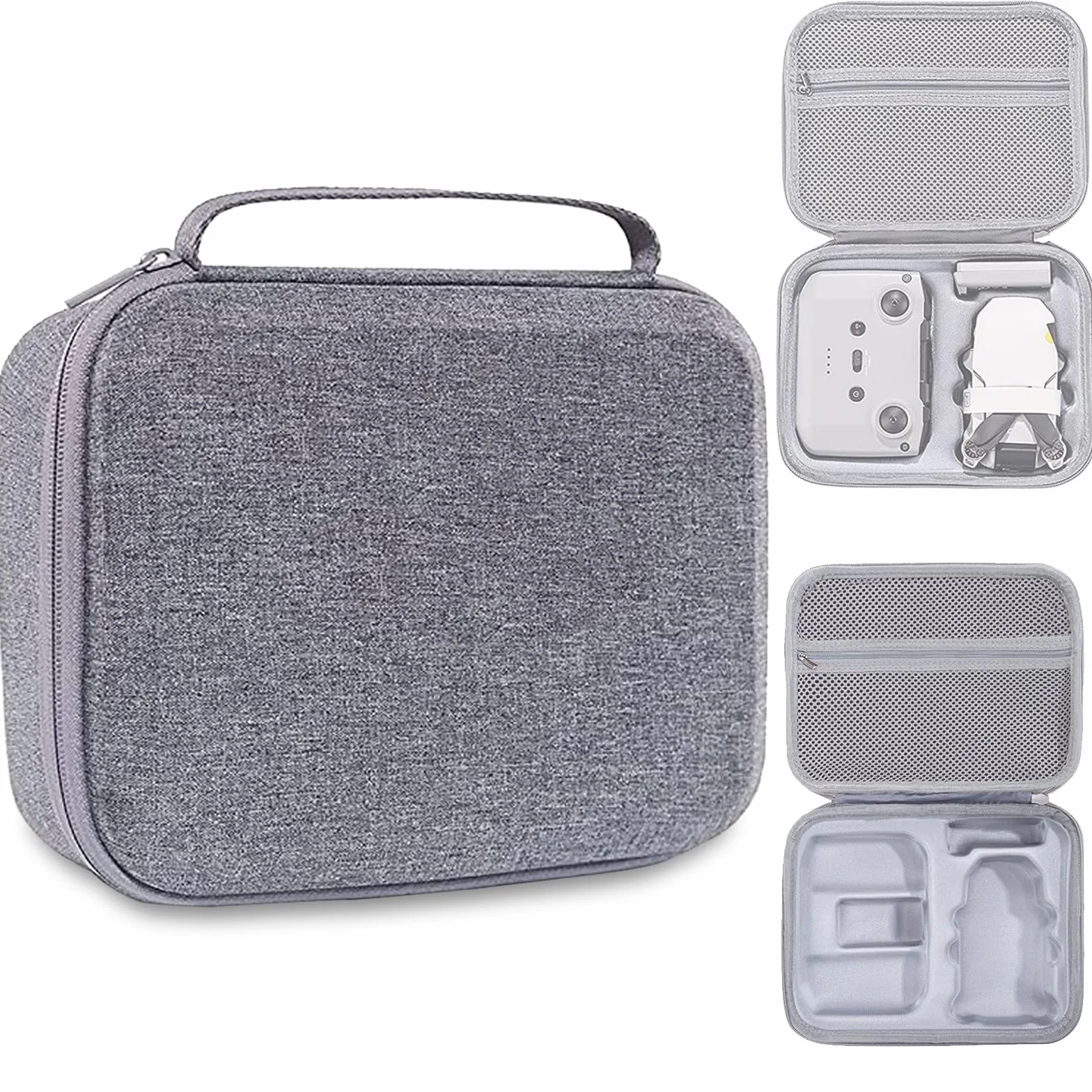 Bolsa de Almacenamiento para dji Mini 4K /Mini2 SE/Mini 2 Drone | Bolsa Mini 4K, Bolsa de Viaje compacta，Caja de Almacenamiento, Bolsa de Transporte, Gris