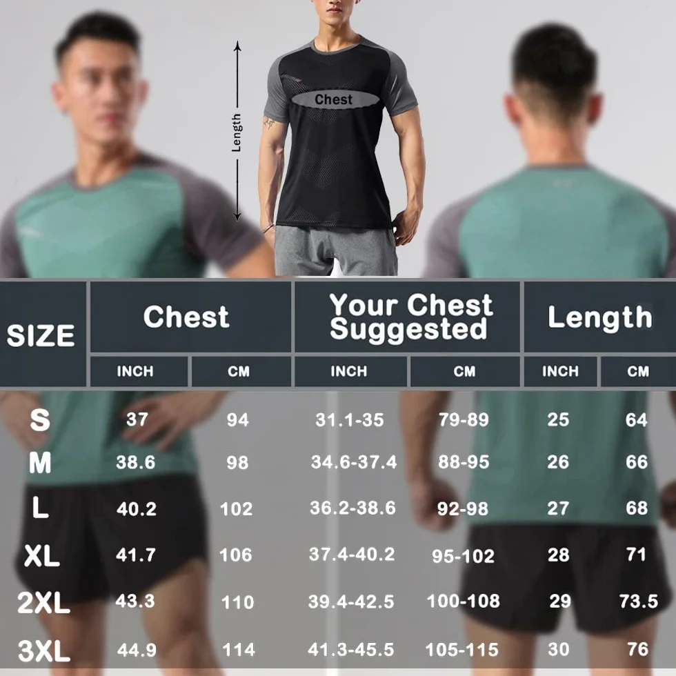 GYMAPE Muscle Camisetas Hombre Atlético Entrenamiento Transpirable Secado rápido Correr Gimnasio