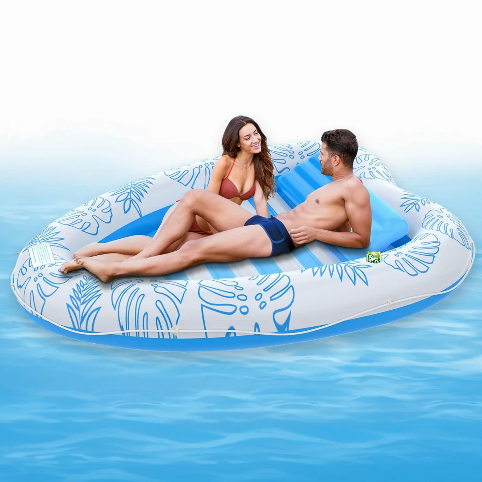 Flotadores de Piscina para Parejas para Adultos,Flotadores de Piscina para | Flotador de piscina cómodo y durade