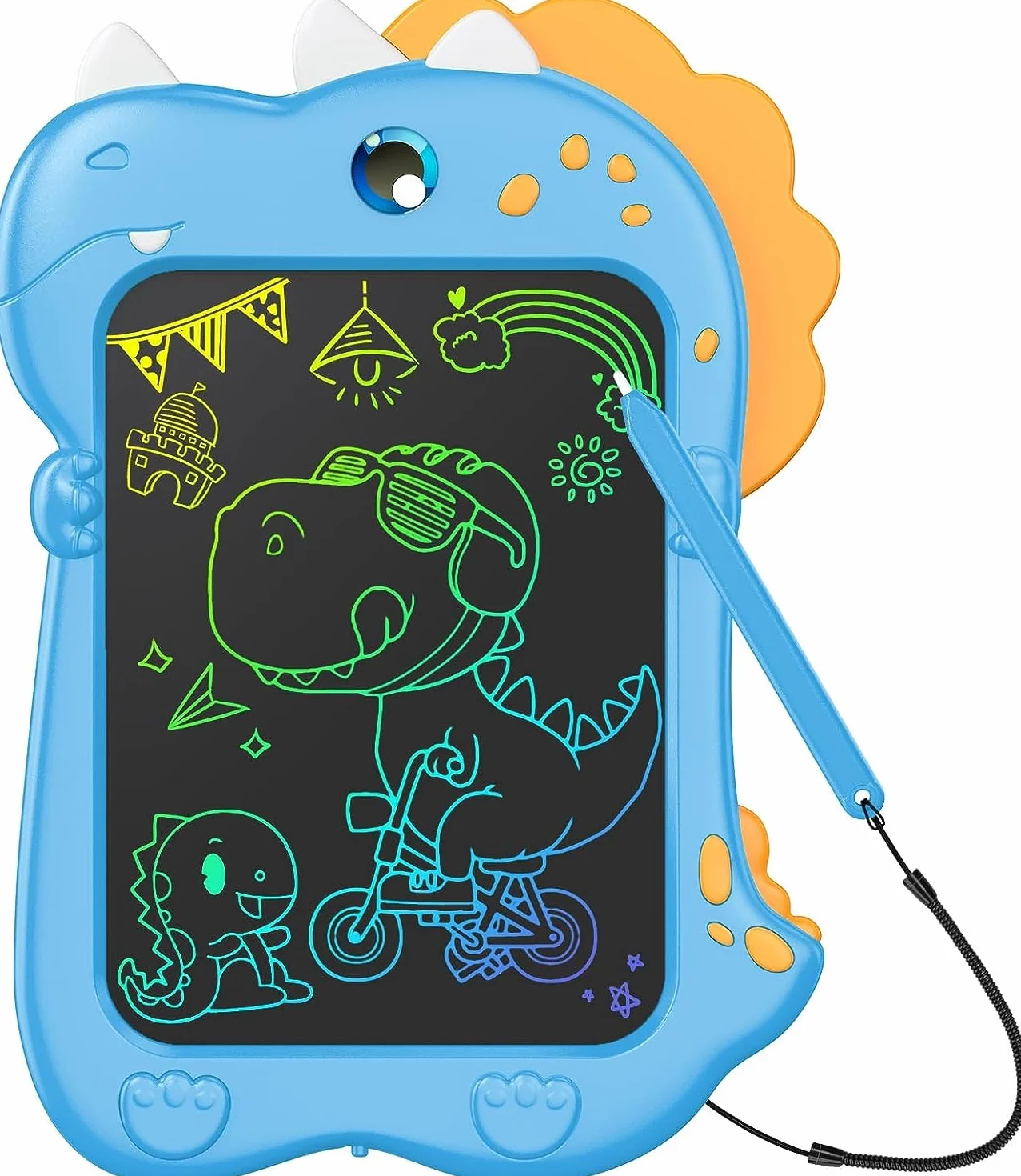 Kizmyee Tableta de escritura LCD para niños, tablero de dibujo de 8.5 pulgadas, juguete educativo, pizarra borrable, para niños de 3 a 8 años de edad