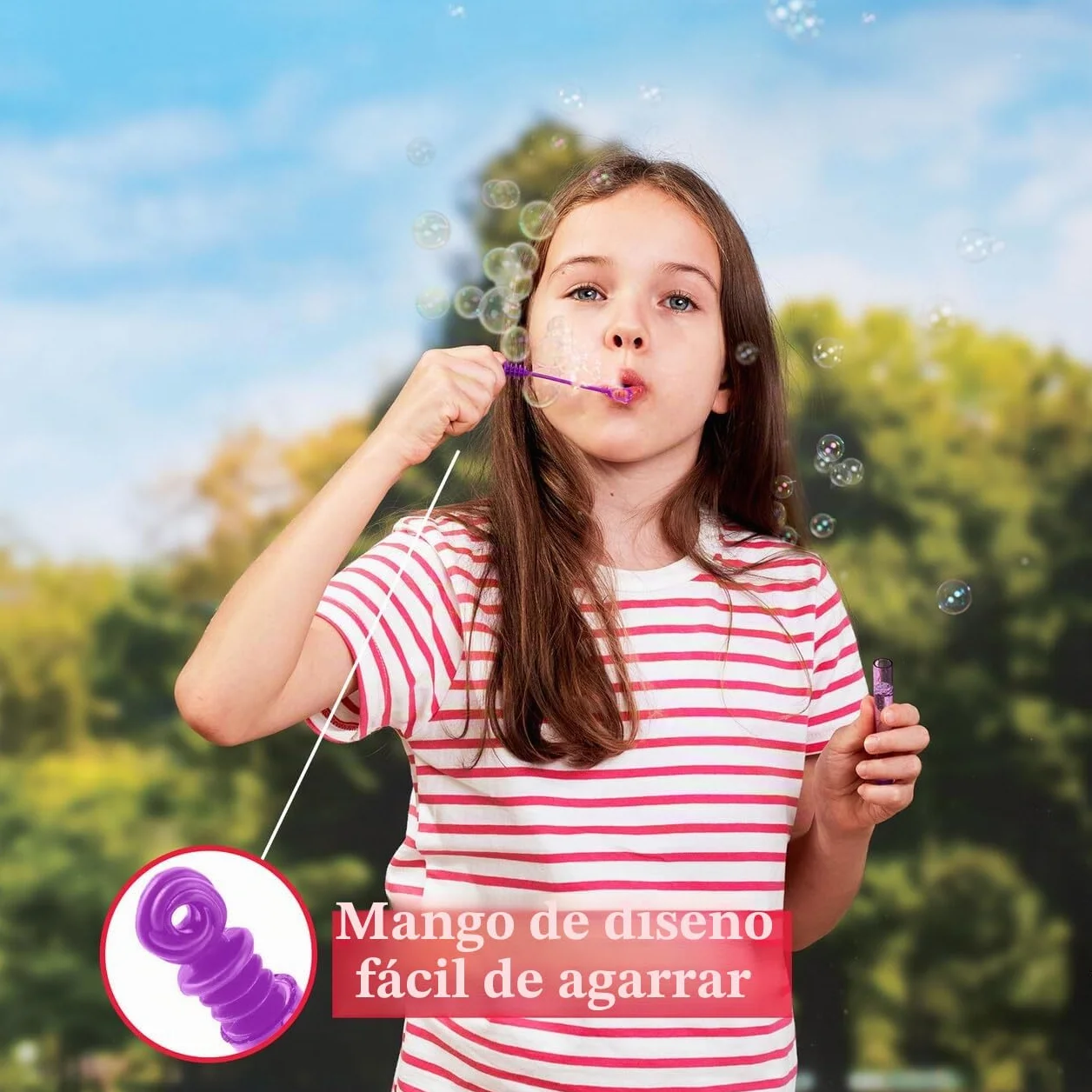 JOYIN 32pcs de Mini Varitas de Burbujas, 8 Colores de Círculos, Rellenadores de Bolsas, Premios para Niños y Niñas