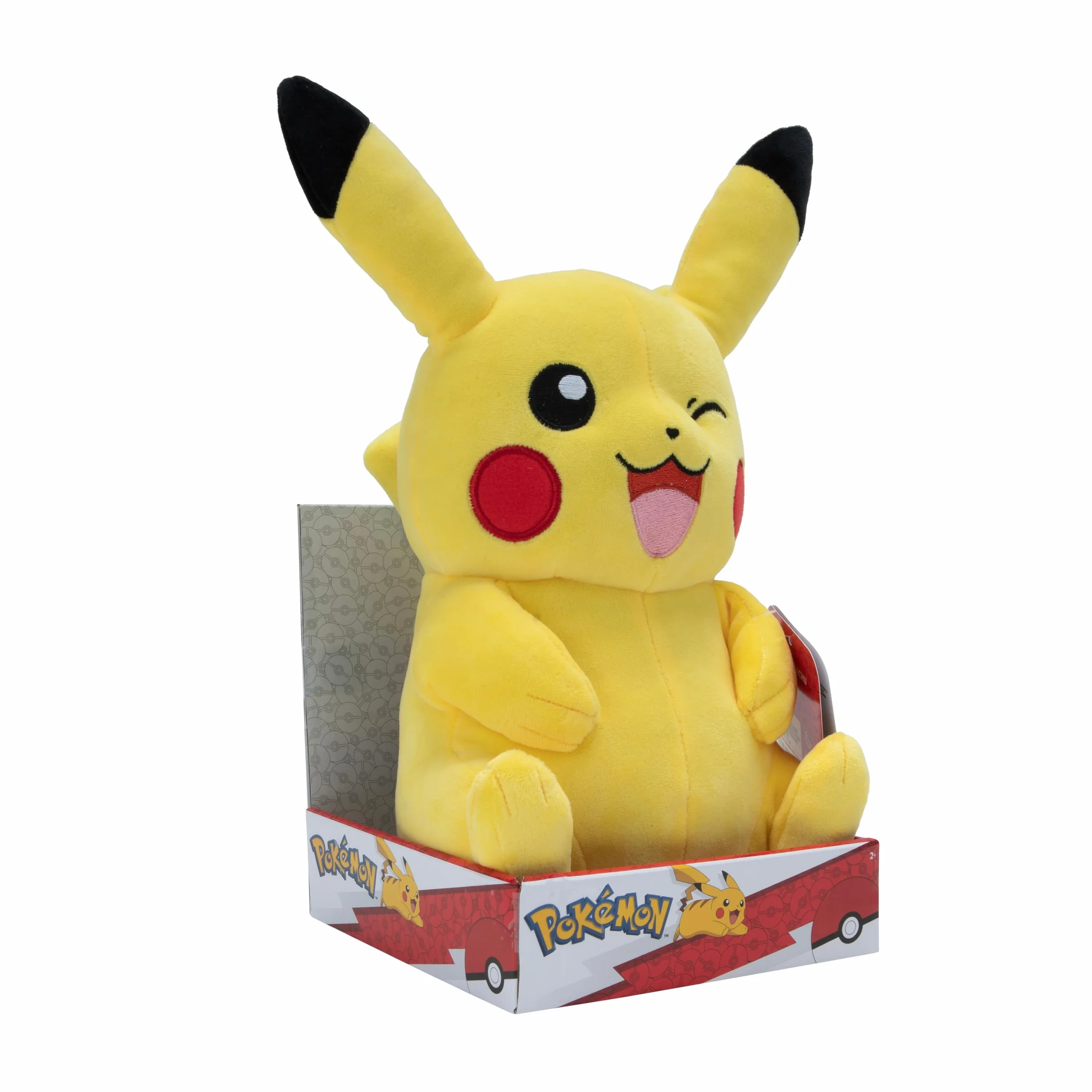 Pokémon Peluche Pikachu Peluche Suave de 30 cm con Detalles auténticos