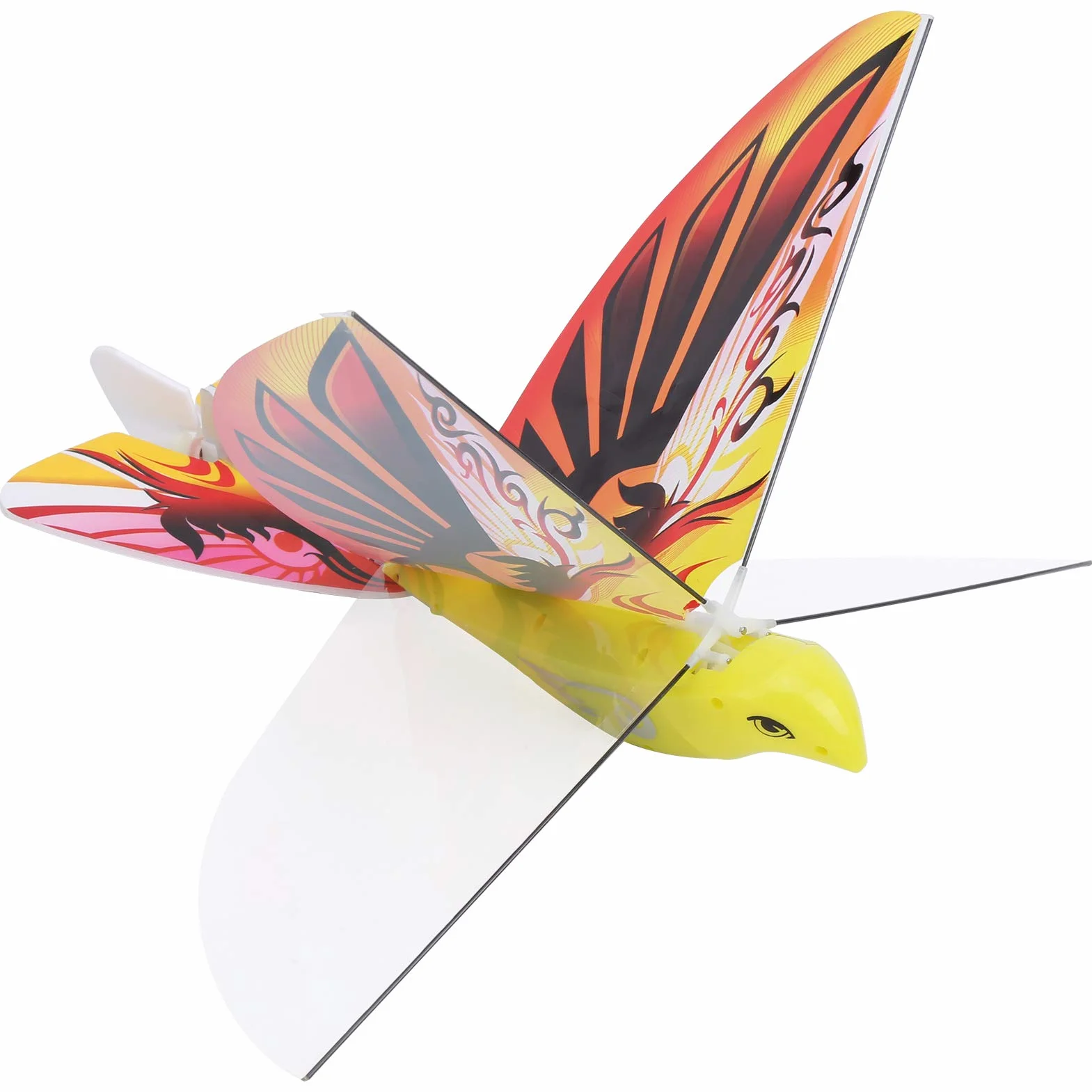 VGEBY Pájaro Biónico Volador, Alta Simulación y Control Remoto 2.4GHz, Juguete para Niños RC, Juguetes Voladores para Regalos, Diversión al Aire, Actividades Familiares
