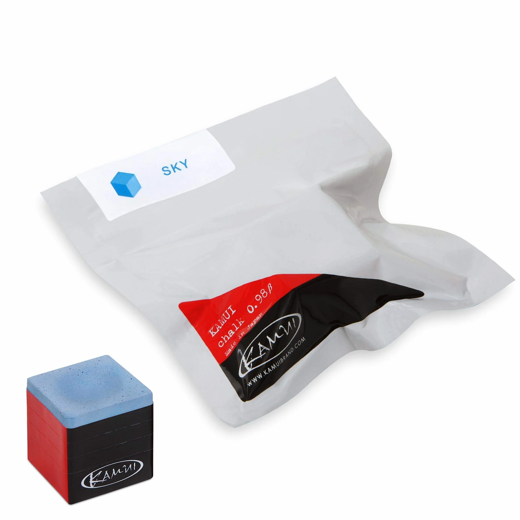 Tiza para Billar KAMUI 0,98 Beta 1 Unidad Azul Cielo