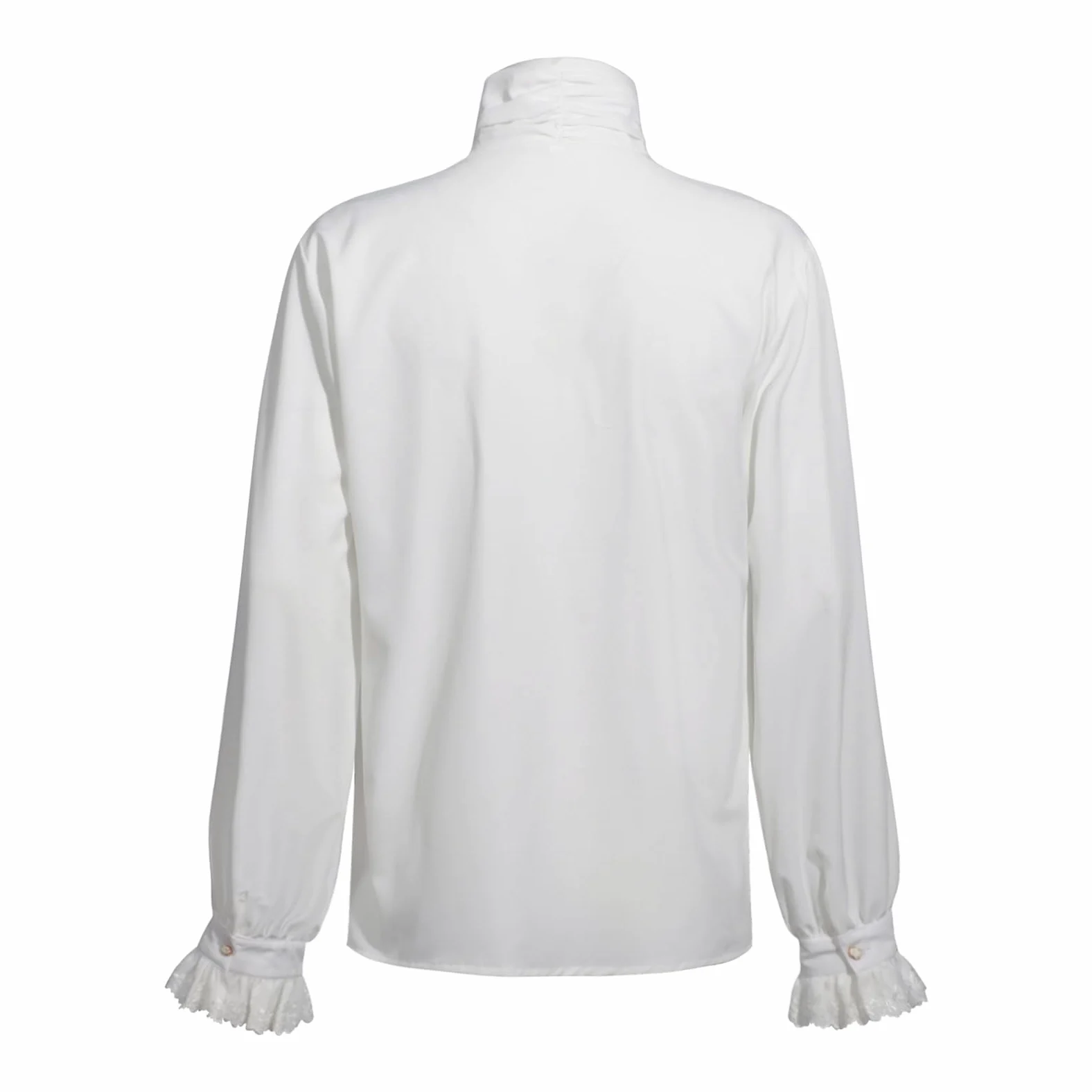 Camisa pirata para hombre, con volantes, estilo victoriano, renacentista, Sterevunk, vampiros, poeta, disfraz medieval de Halloween