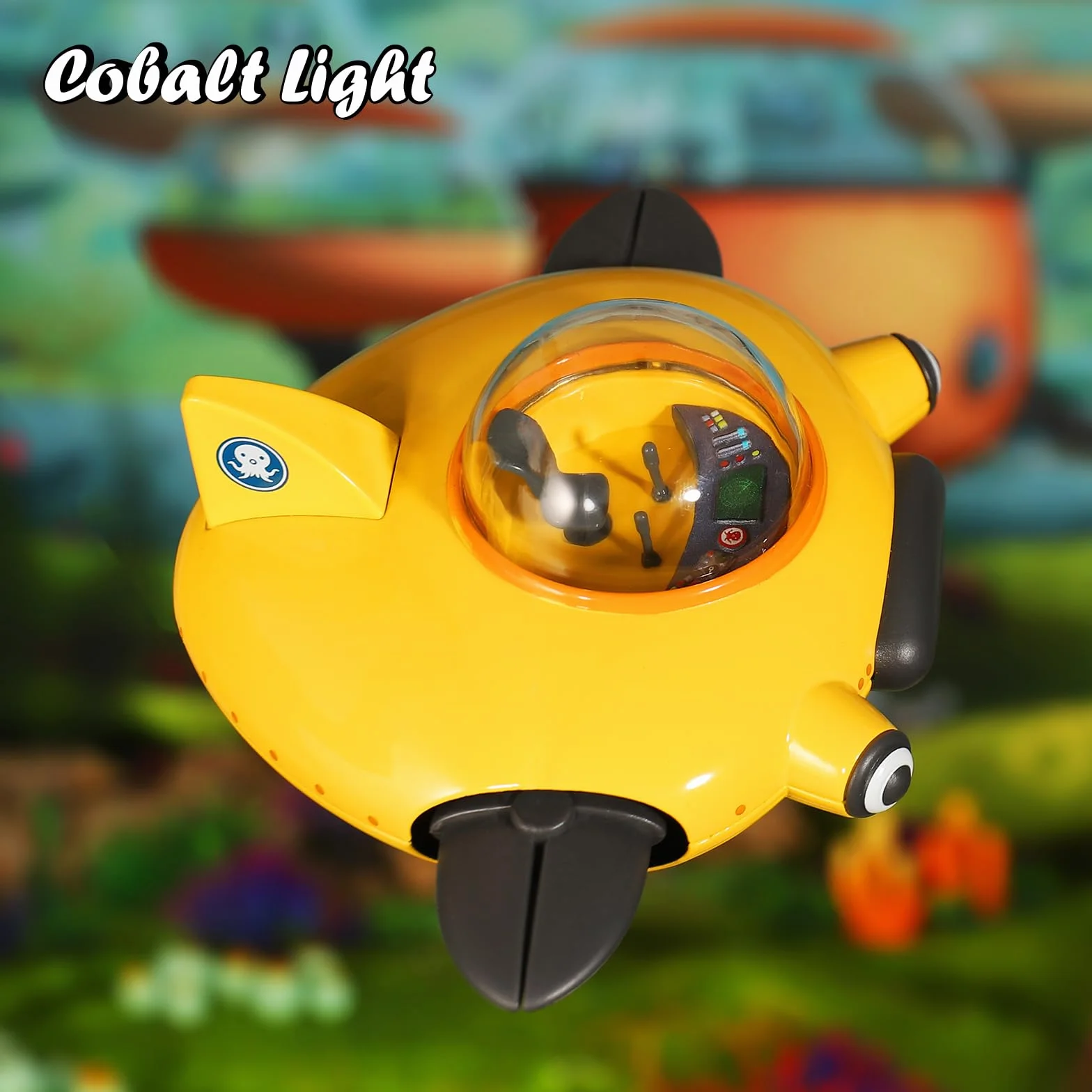 GUP D uboot Compatible con juguetes octonautas, Octopod Castle Barnacles Kwazii Shellington Tweak Dashi Peso Regalos de cumpleaños para niños