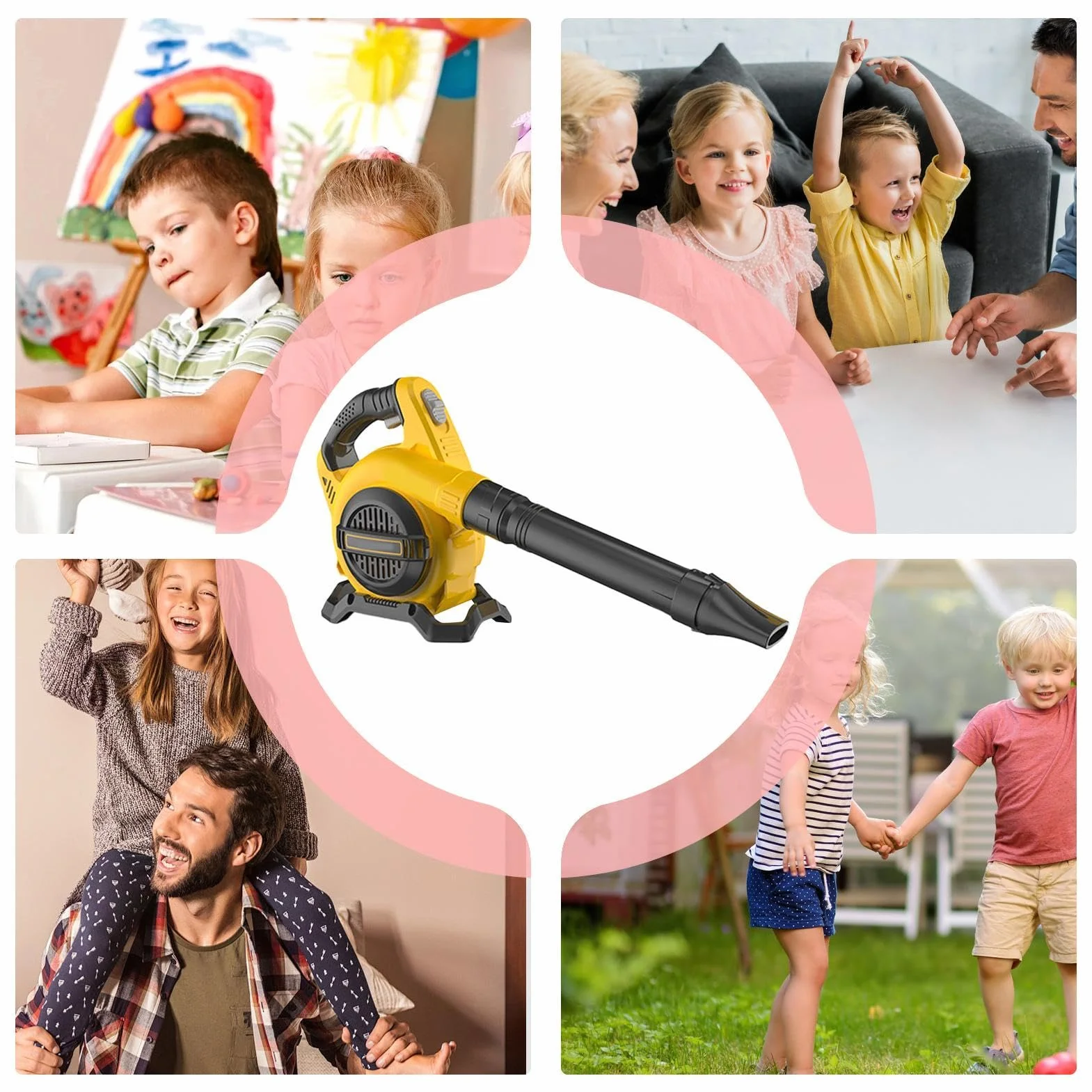 Generico Leaves Blower, Garden Blowers, Battery Operated Kids Leaves Blower, Toddler Outdoor Gardening Equipment, 16.5x7.91 Inches Outdoor Play Leaves Blower for Preschool Play & Landscaping Blower