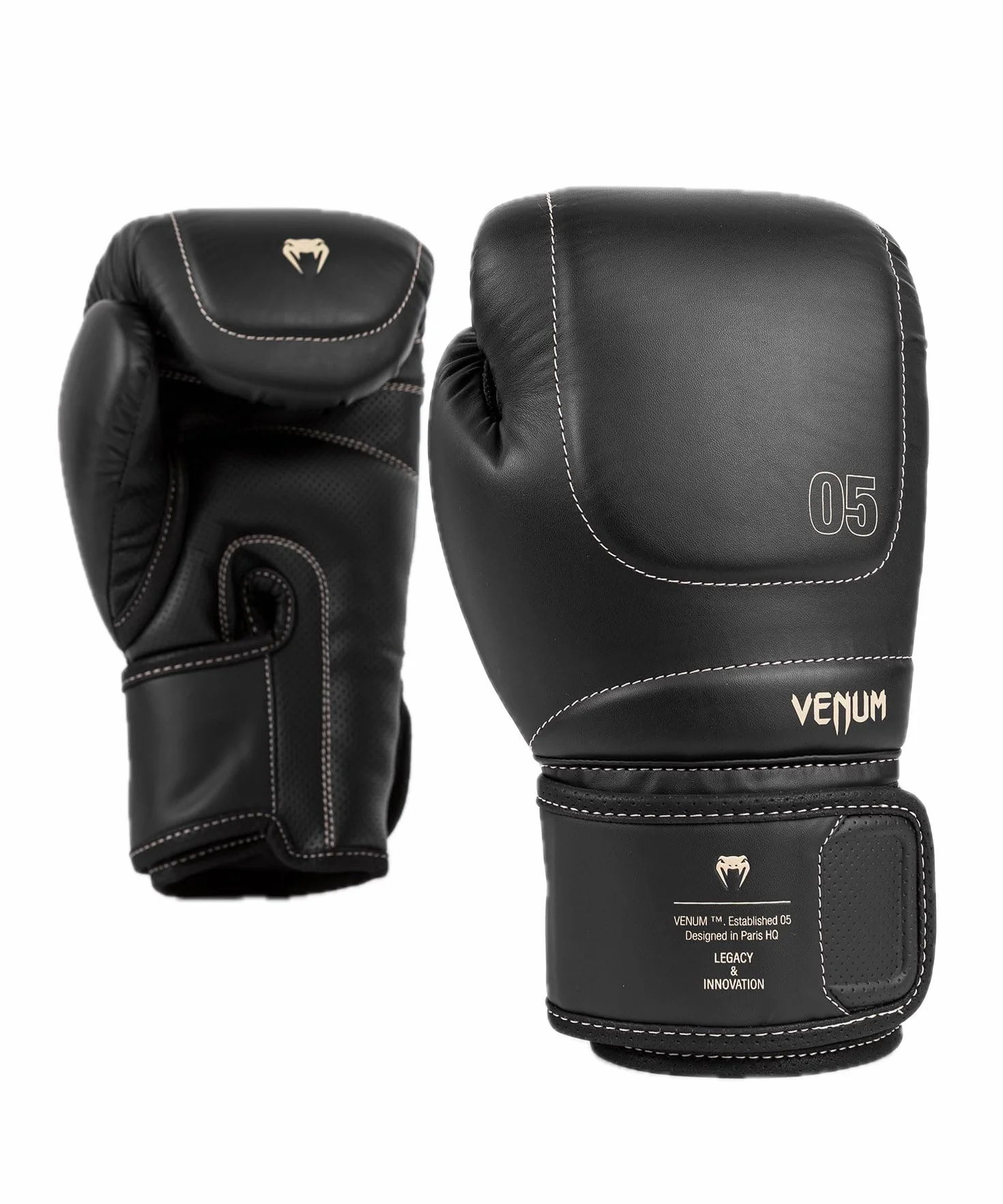 Venum Impact EVO Guantes de Boxeo 12 oz Negro