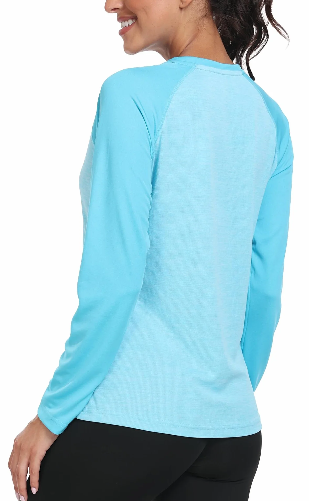Camiseta de Manga Larga para Mujer, Protección Solar UPF 50+ UV, Secado rápido