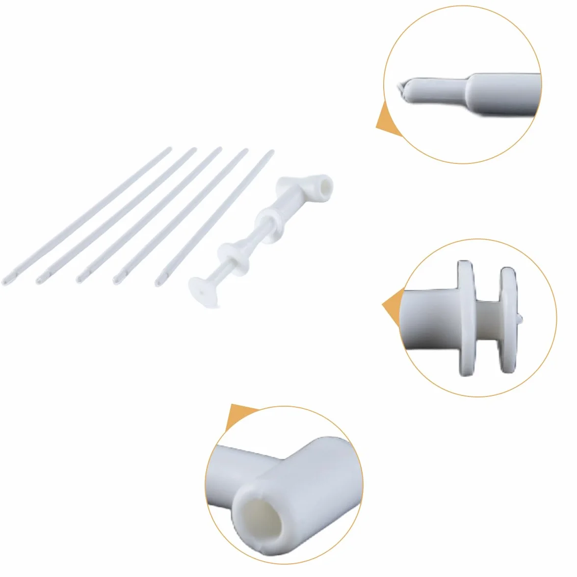 30 Varillas De Repuesto Para Molinillos De Viento, Para Jardín, Manualidades, Proyectos De Molinos De Viento, Varillas De PVC.