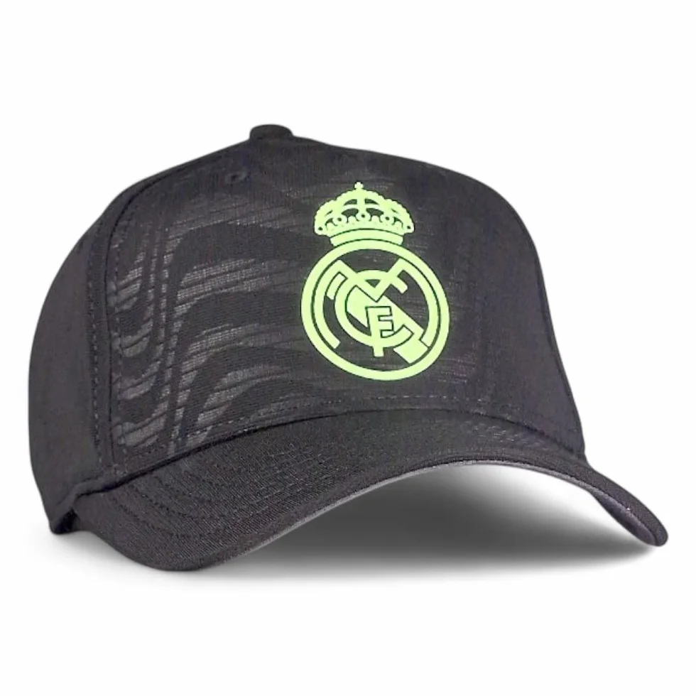 Real Madrid Gorra Infantil Negro Lima