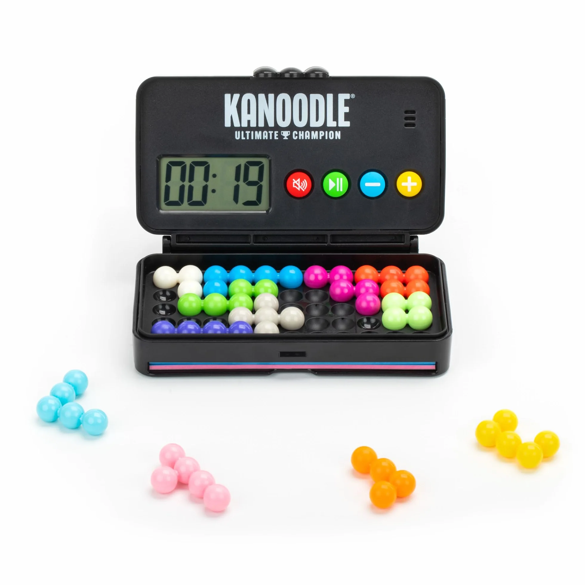 Learning Resources Kanoodle Ultimate Champion, Juego de lógica y Rompecabezas 2D y 3D, con Temporizador, 500 retos, Edades 7+