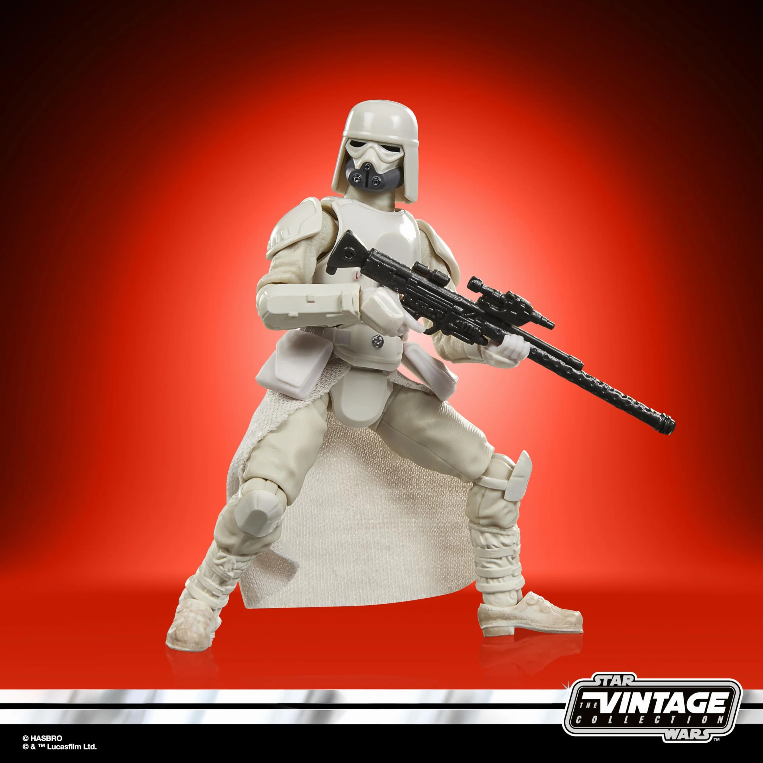 Star Wars La colección Vintage, Imperial Remnant Snowtrooper, The Mandalorian and Grogu, Figura Premium de 9,5 cm
