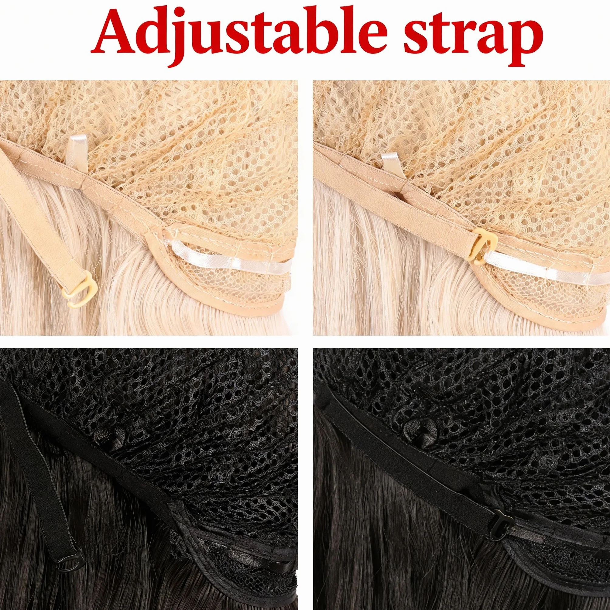 MapofBeauty 28 Pulgada Peluca Sintética Ondulada Rizo Middle Part Para Cosplay