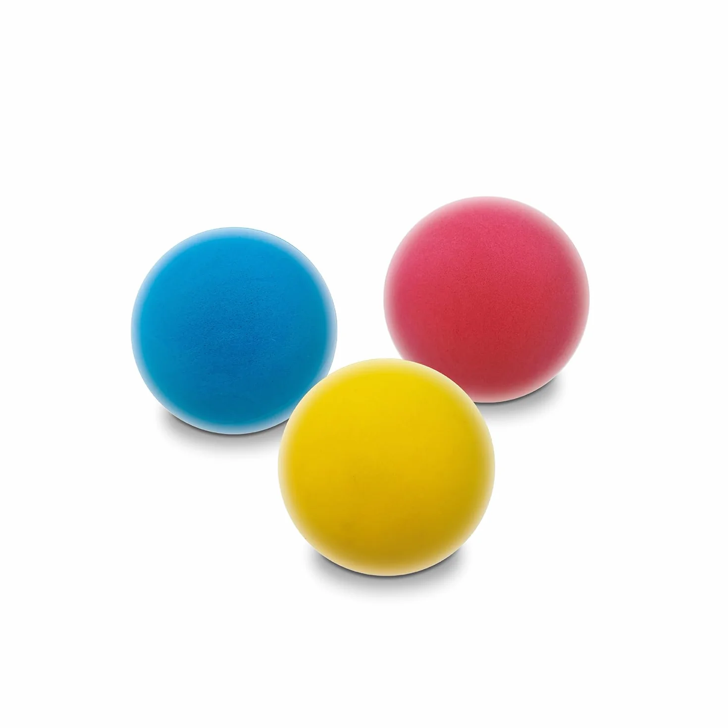 Mondo Toys - Bolsa Tres Pelotas espuma, 70mm, colores surtidos