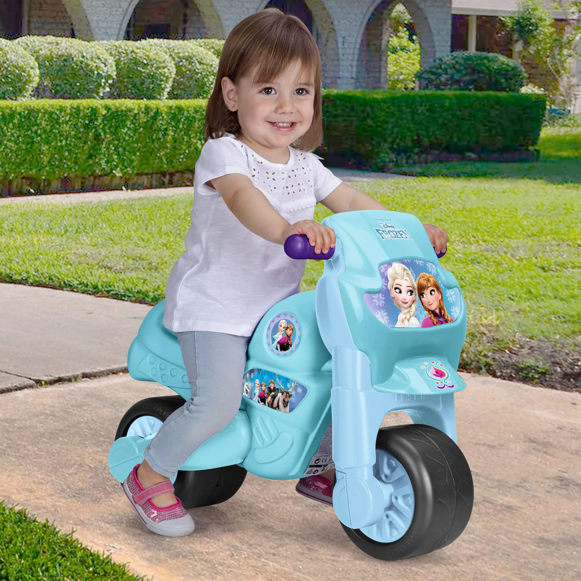 FEBER - Motofeber Correpasillos, Frozen (Famosa 811816)