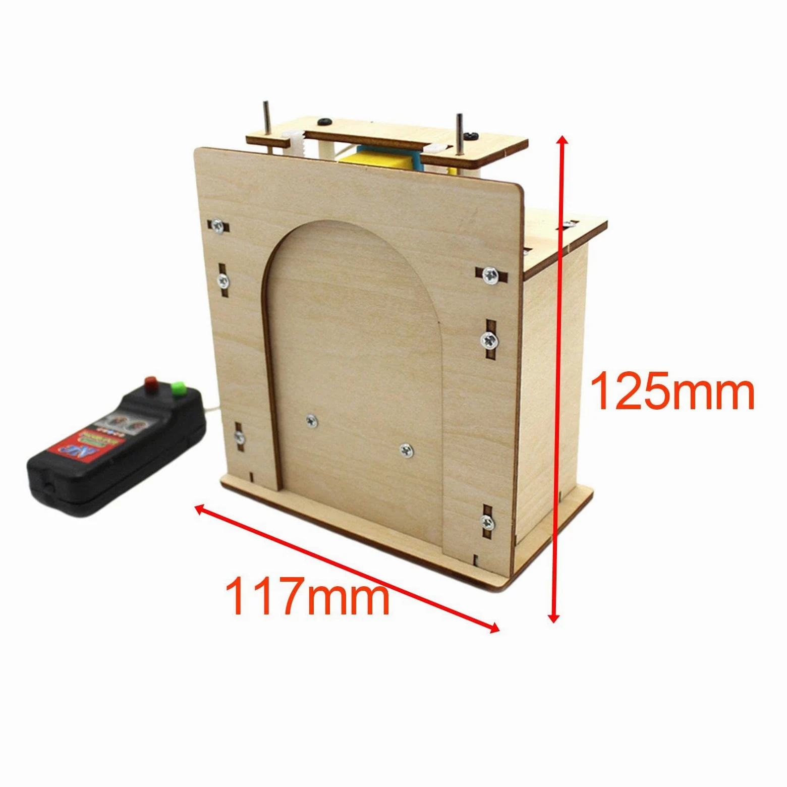 Juego de 10 kits de madera para puerta de ascensor de madera para experimentos científicos para niños de 6 a 12 años