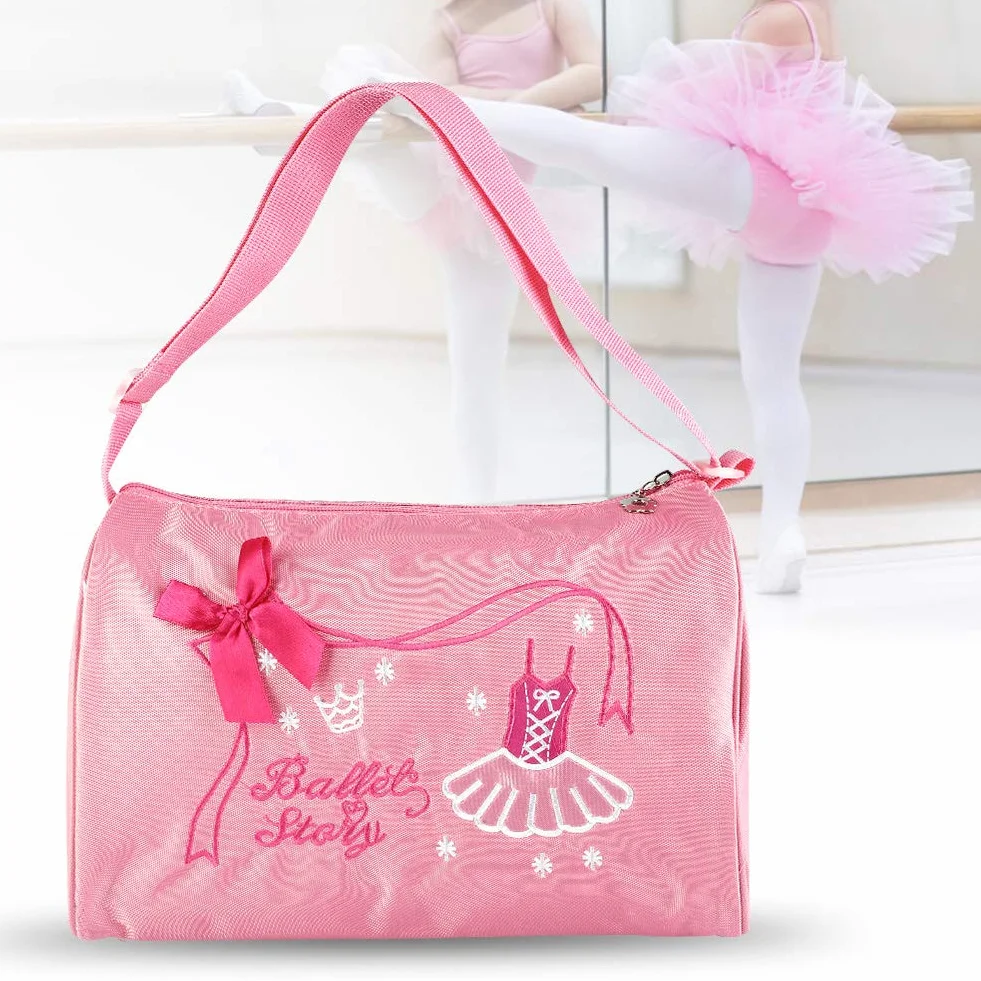 Alomejor Niña Niños Baile Ballet Bolsa de natación Princesa Bolsos Cruzados Mochila