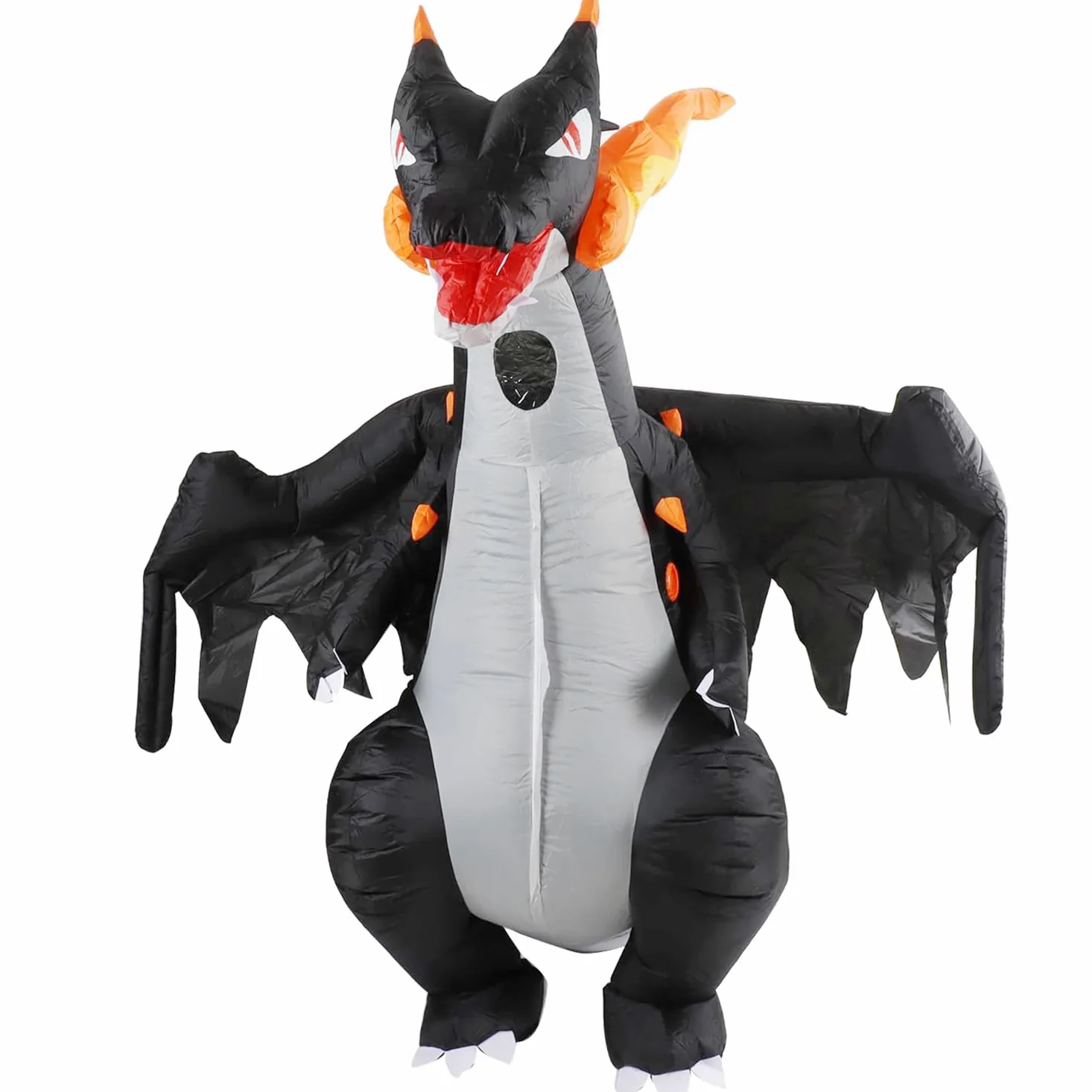 FXICH inflable Dinosaurier Kostüm Charizard Erwachsene Air Blow up divertido vestido de lujo fiesta adulto Halloween Kostüm