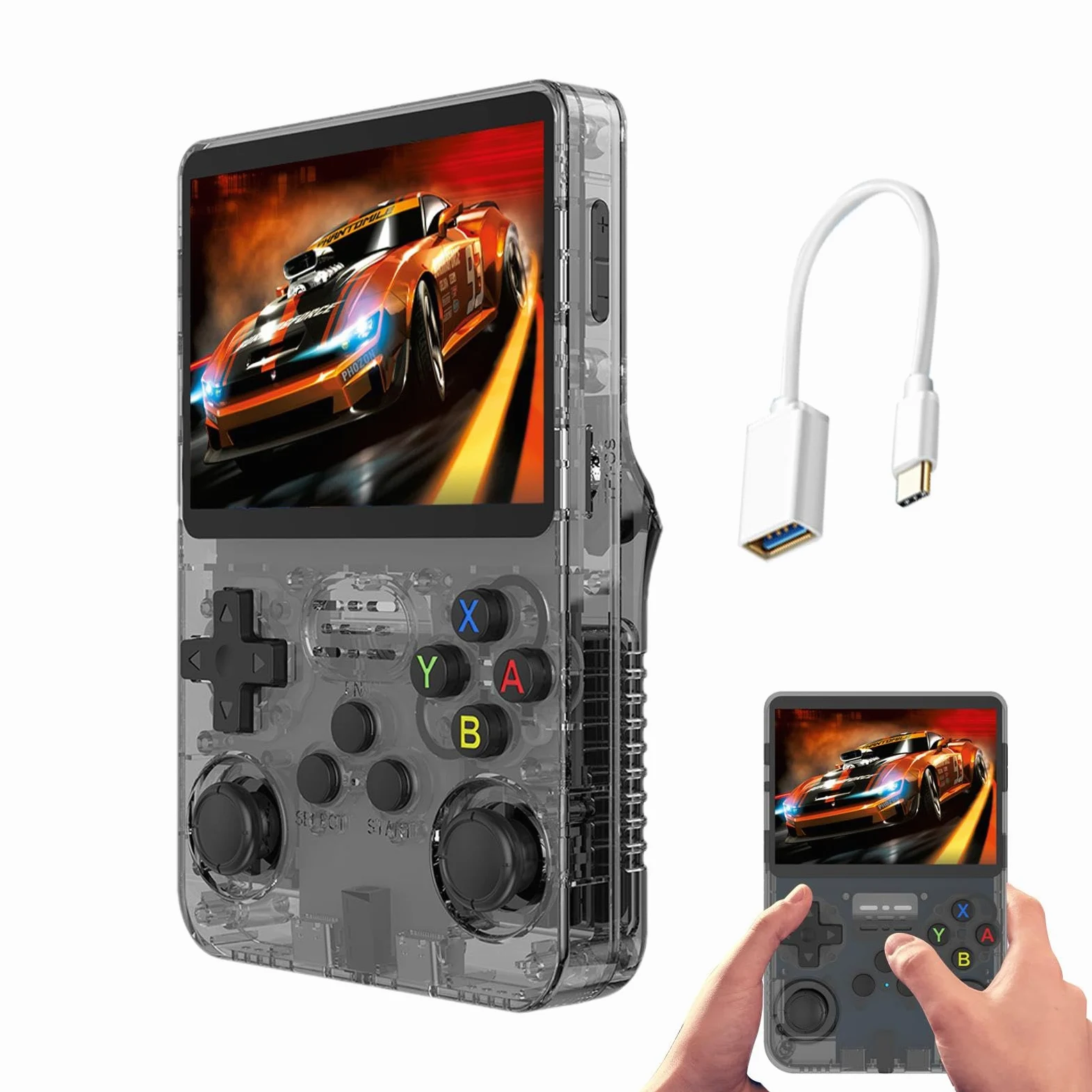 Retro Game Handheld - Jugador de Juego Retro Recargable | Consola de | Videojuegos, Juegos Retro clásicos para cumpleaños, día del Padre