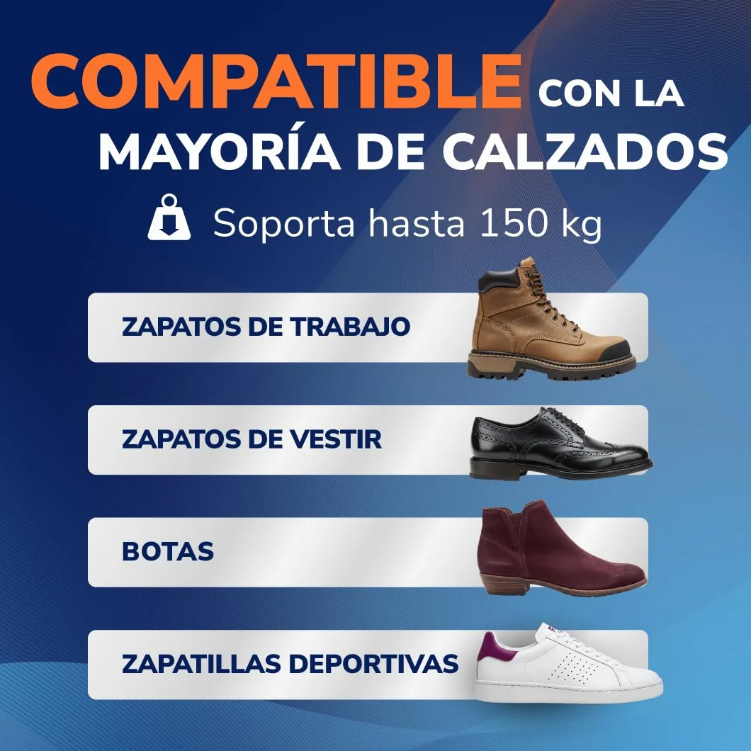 Dr. Scholl’s Advanced Pain Relief Plantillas Ortopédicas Hombres/Mujeres, resistentes para zapatos y botas, alivio fascitis plantar, soporte arco, pies planos, absorción impactos, soporta hasta 150kg