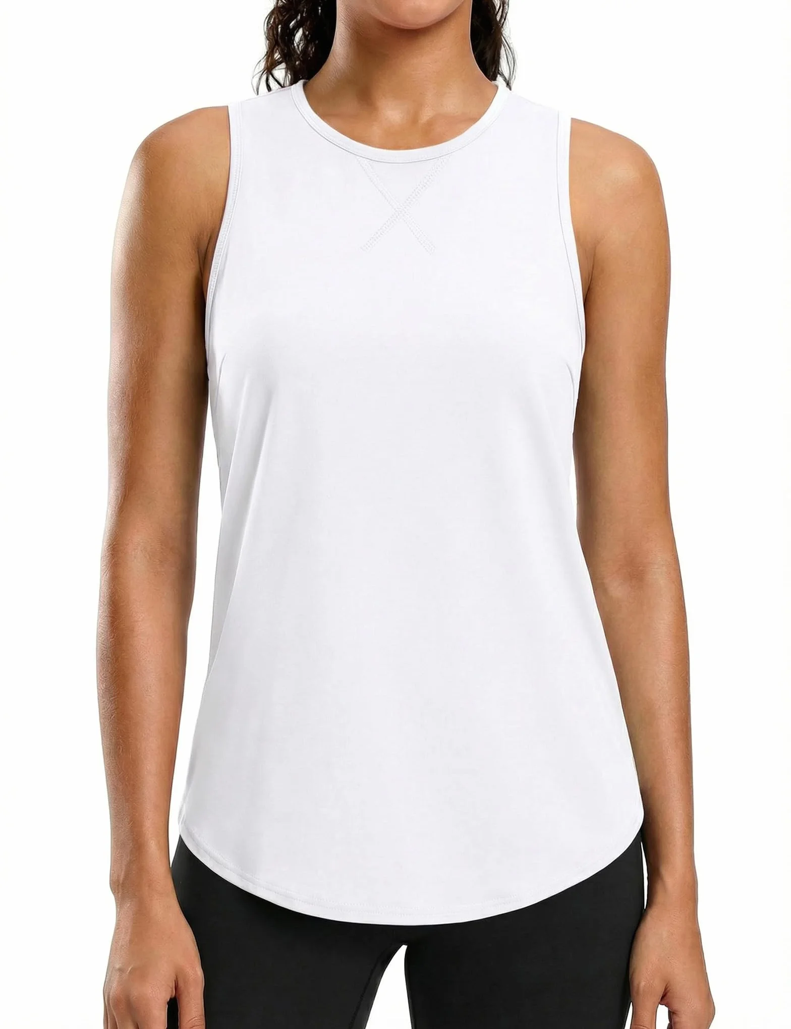 Gyabnw Camiseta Deportiva Mujer Sin Mangas Transpirable Top Fitness Yoga Gym