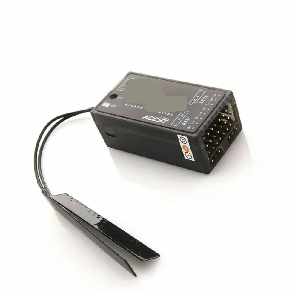 2025 para Receptor FR X8R de telemetría 8/16 Canales para RC, cuadricóptero y multicóptero Compatible con X7, X9D X12S