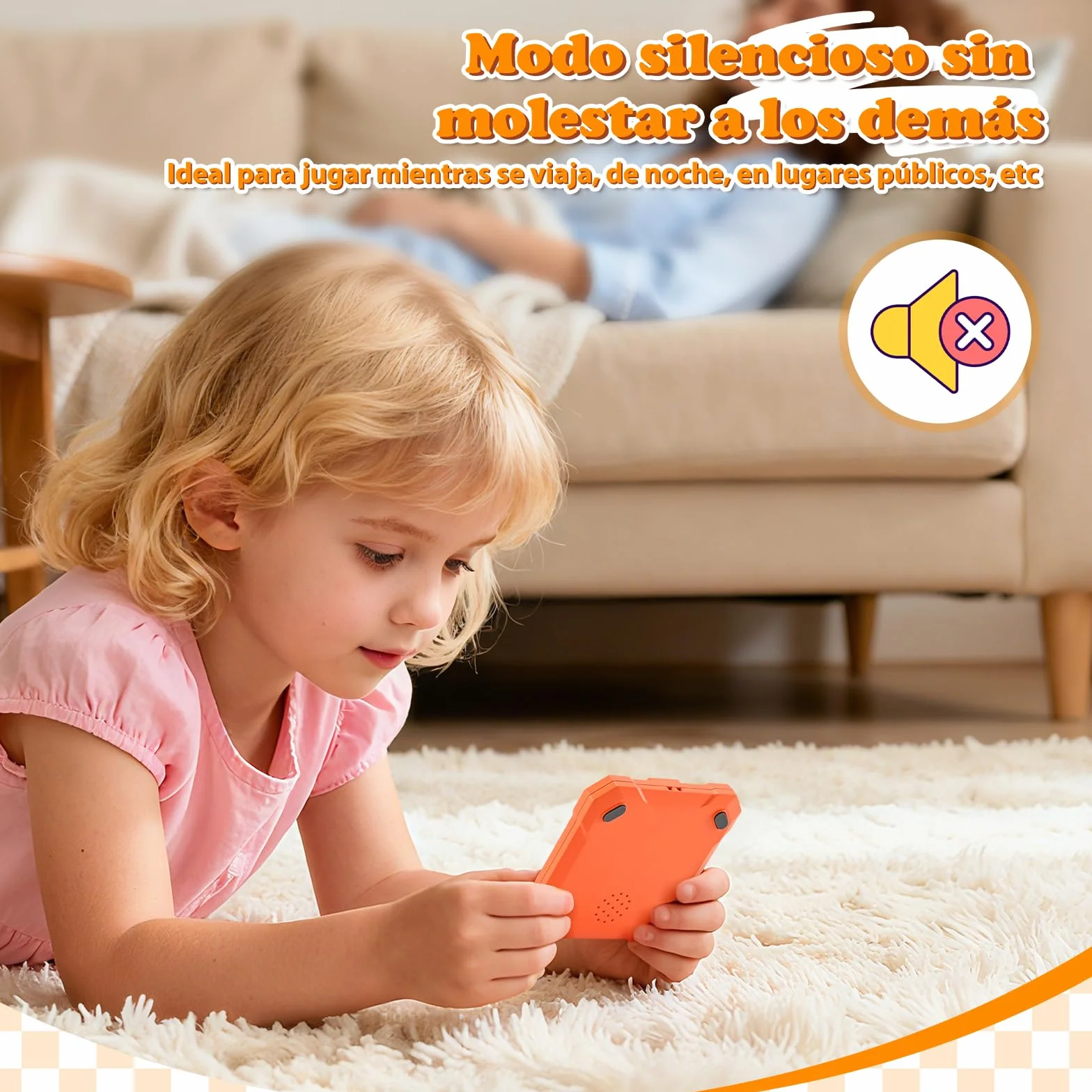 BlueSwan Tres en Raya Electrónico 6 en 1, Tic‑Tac‑Toe Juegos de Viaje, Consola de Bolsillo con Modo Silencioso y Batería Recargable