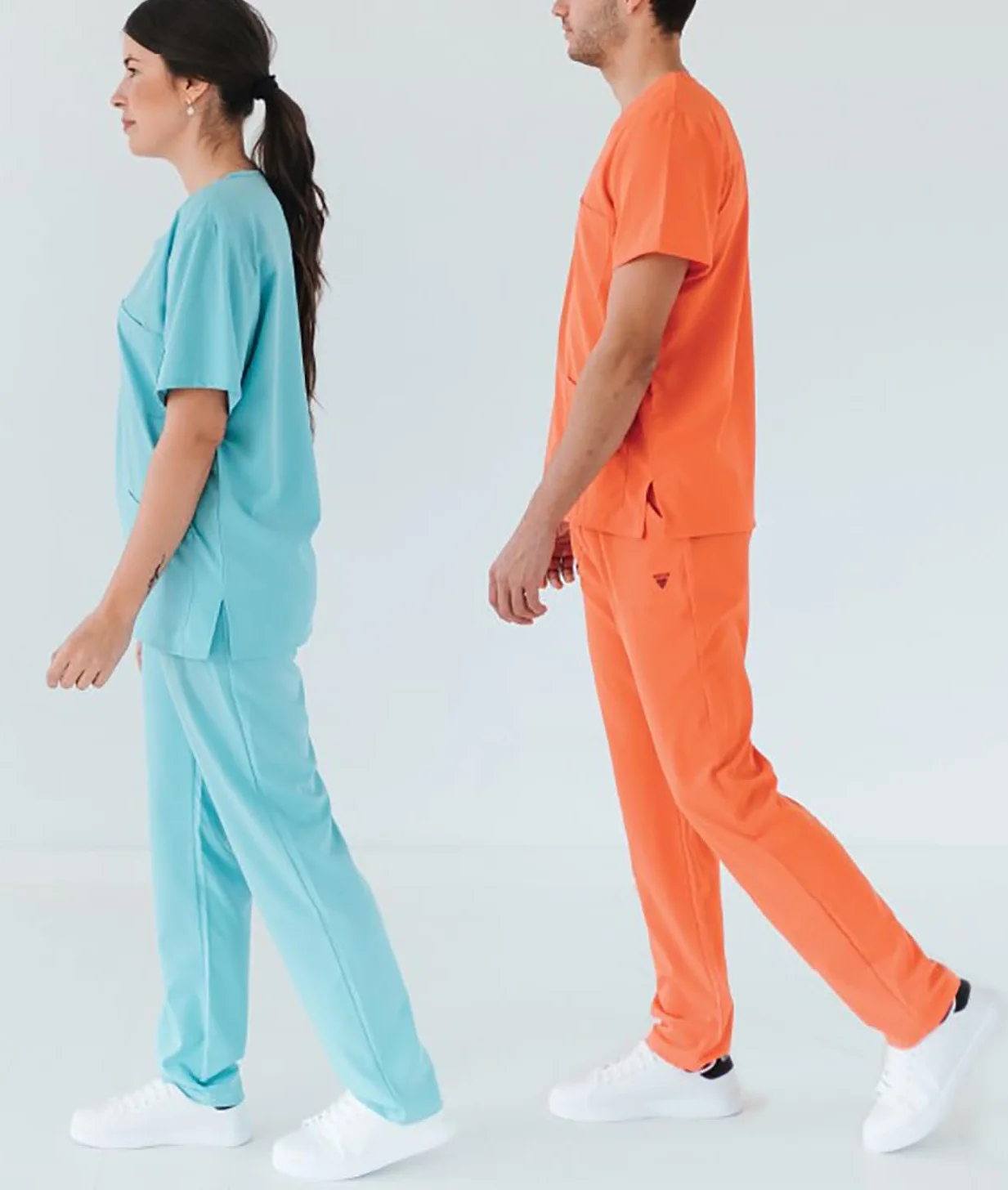 Workteam Conjunto Sanitario Elástico Unisex Uniforme Médico Enfermera