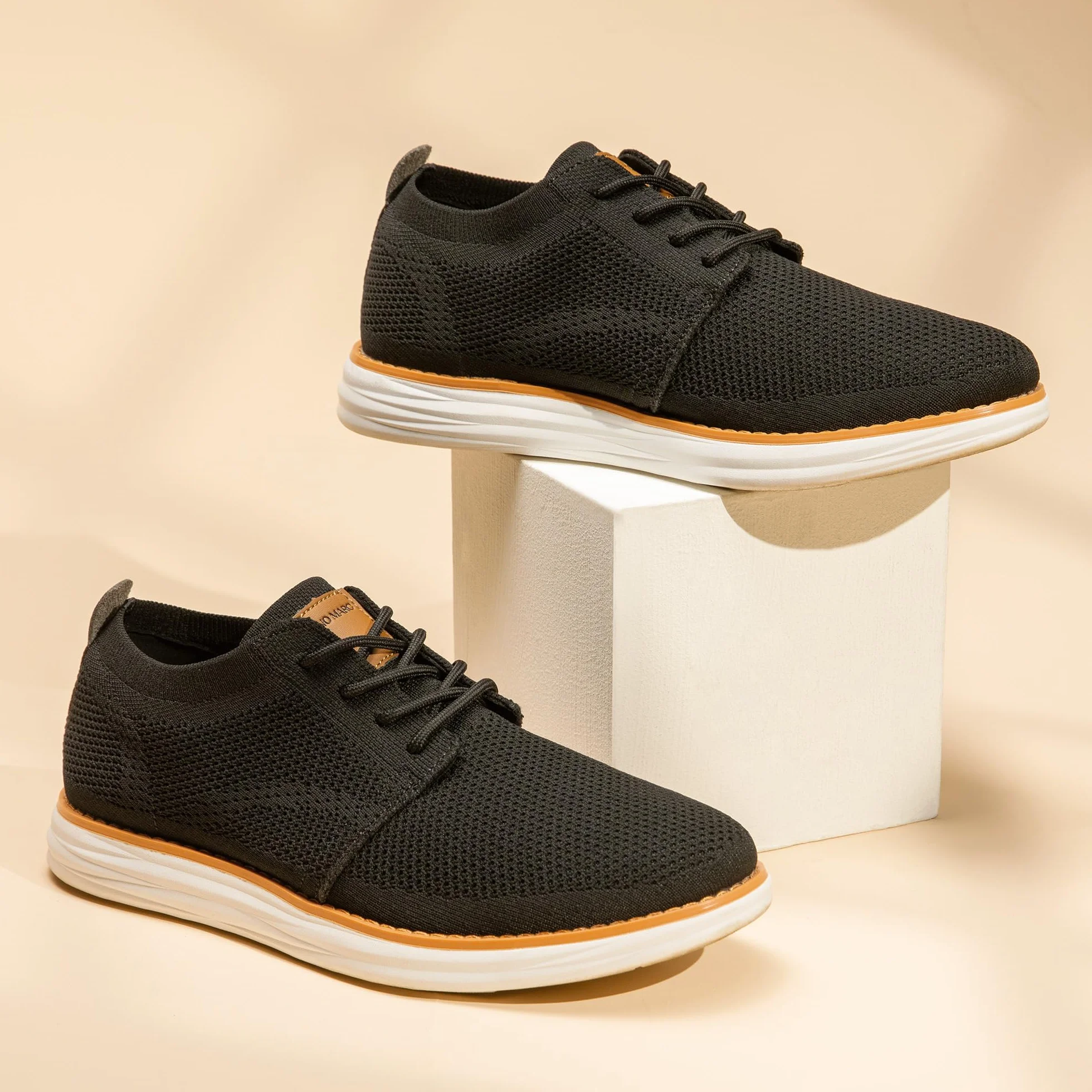 Bruno Marc Zapatos Oxfords Derby Transpirables Formales para Hombre