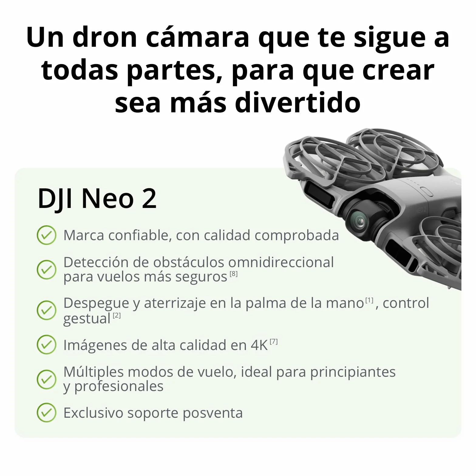 DJI Pack Neo 2 Motion Vuela Más con RC Motion 3 y Goggles N3, transmisión estable con transceptor digital, dron 4K para principiantes, vuelo FPV, 3 baterías