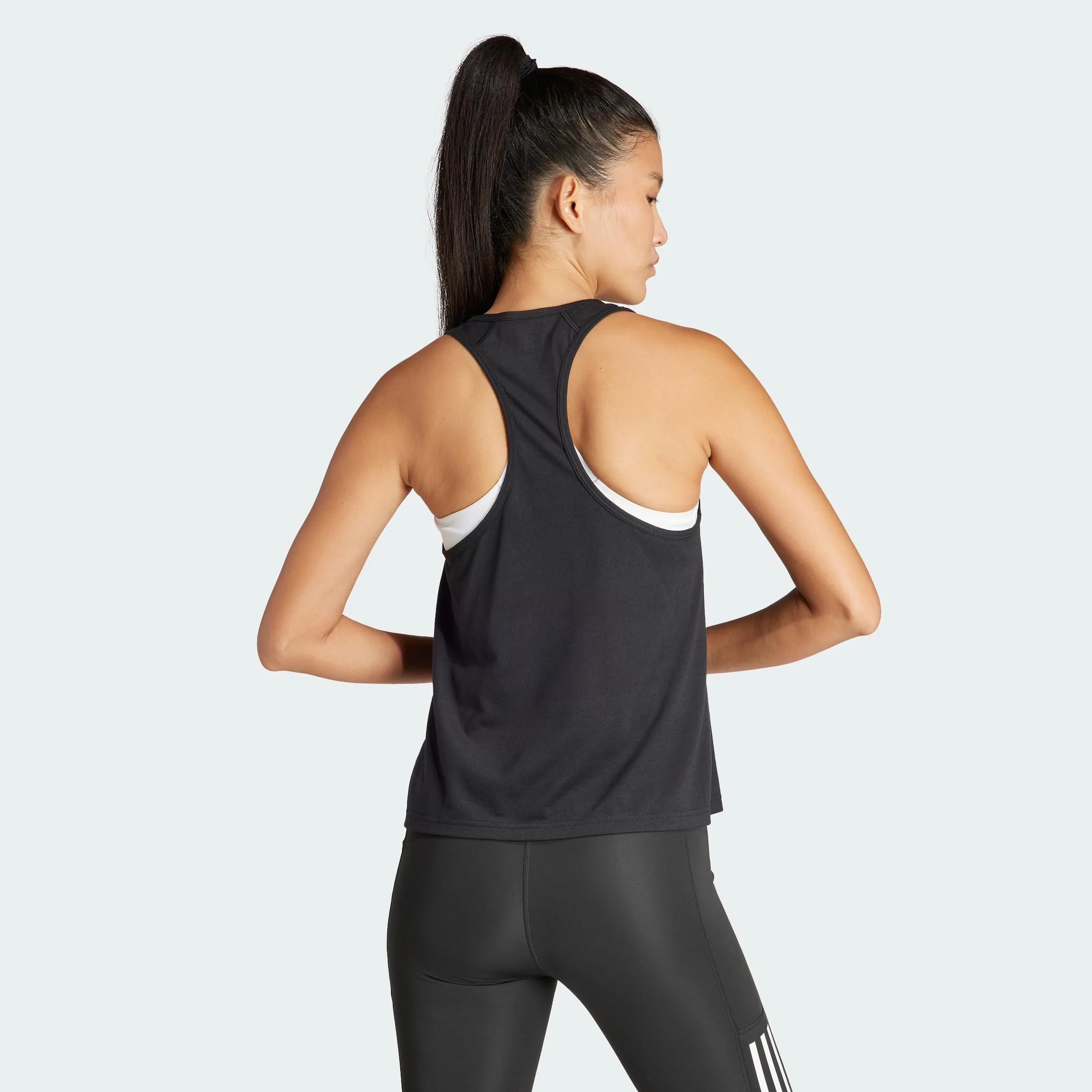 Adidas Train Essentials Minimal Branding Racerback Tank Top Camiseta Mujer