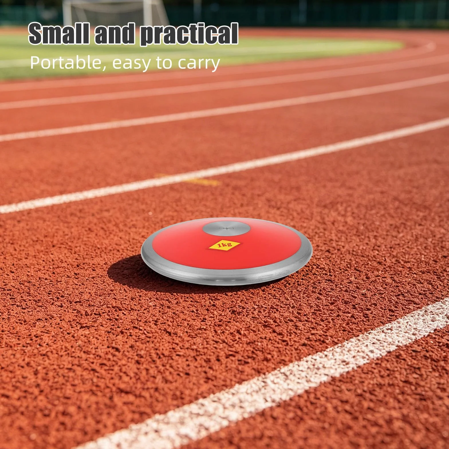 Disco de competición 1 kg para Atletismo Lanzamiento Entrenamiento Deportivo