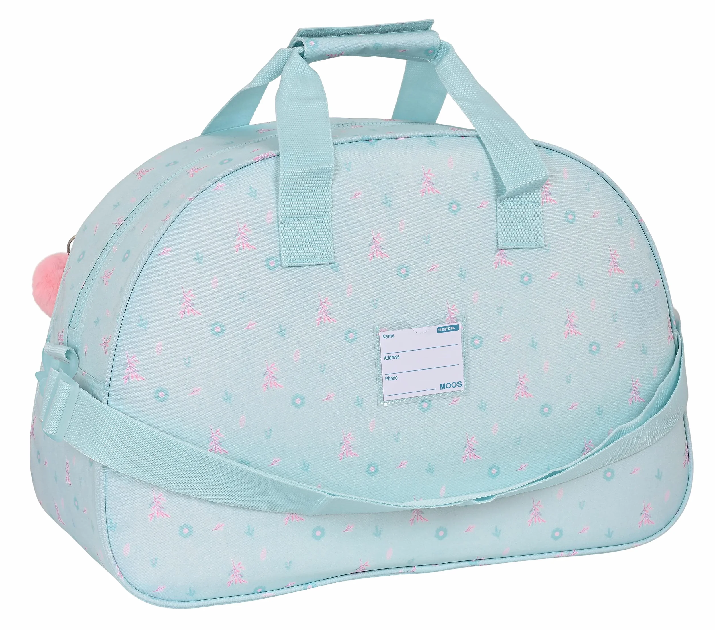MOOS M219 Bolsa de Deporte Mochila Azul Turquesa 48x21x33