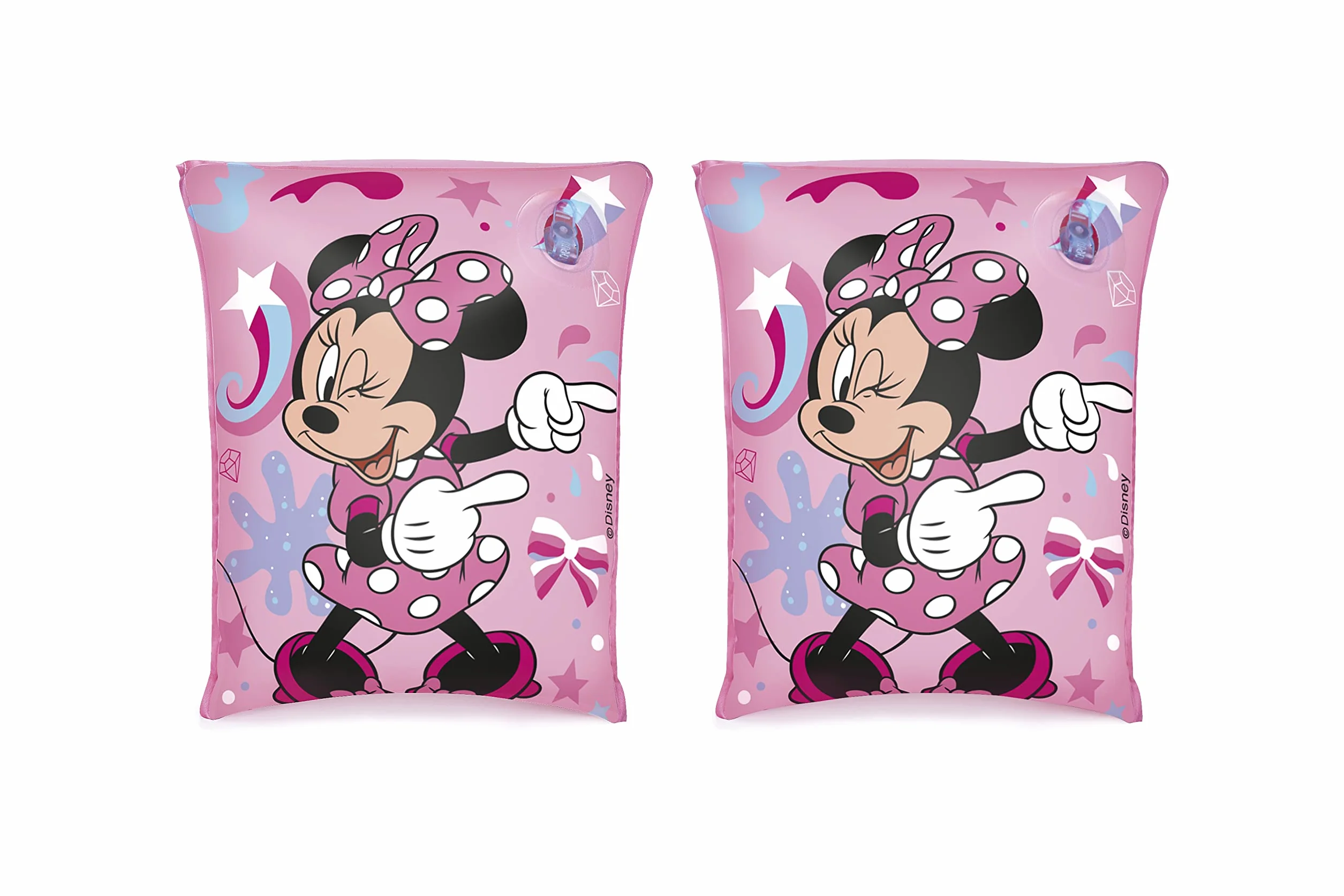 Manguitos hinchables Minnie Junior 23 x 15cm/9" x 6", para niños de 3 a 6 años