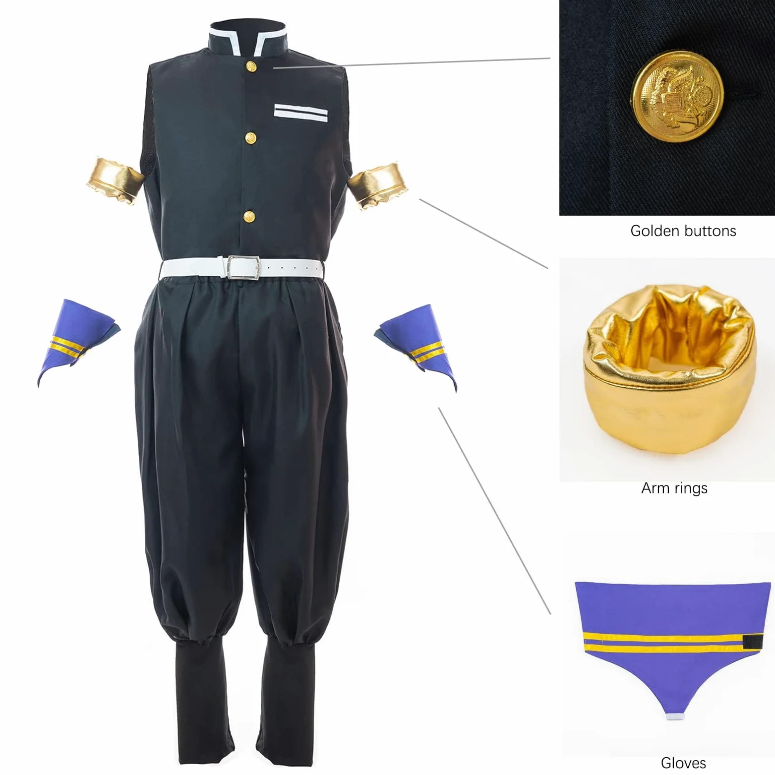 CR ROLECOS Demon Slayer Cosplay Disfraz Tanjirou Zenitsu Giyuu Anime Cosplay Kimono