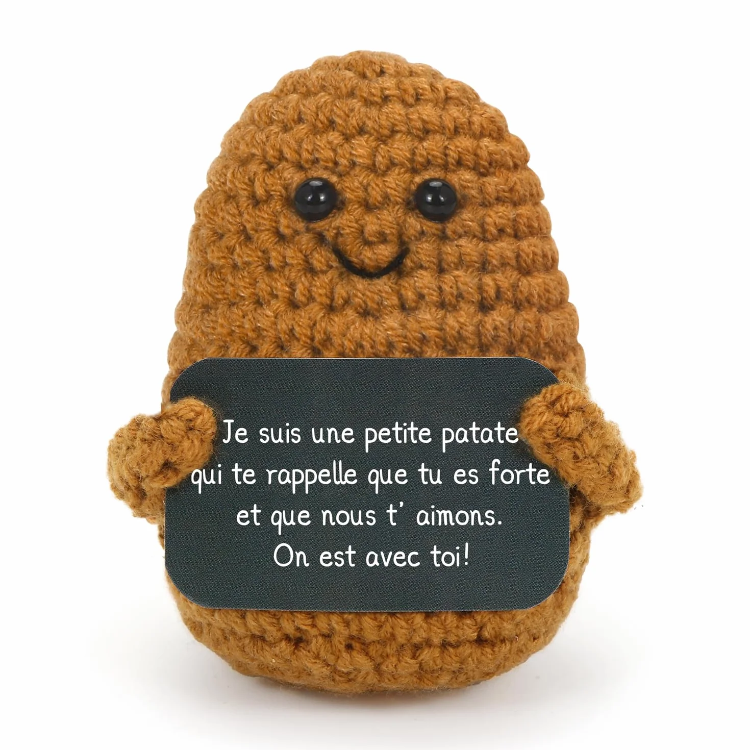 Aurasky Patata Positiva Francesa, Muñecos de Patata con Tarjeta Positiva