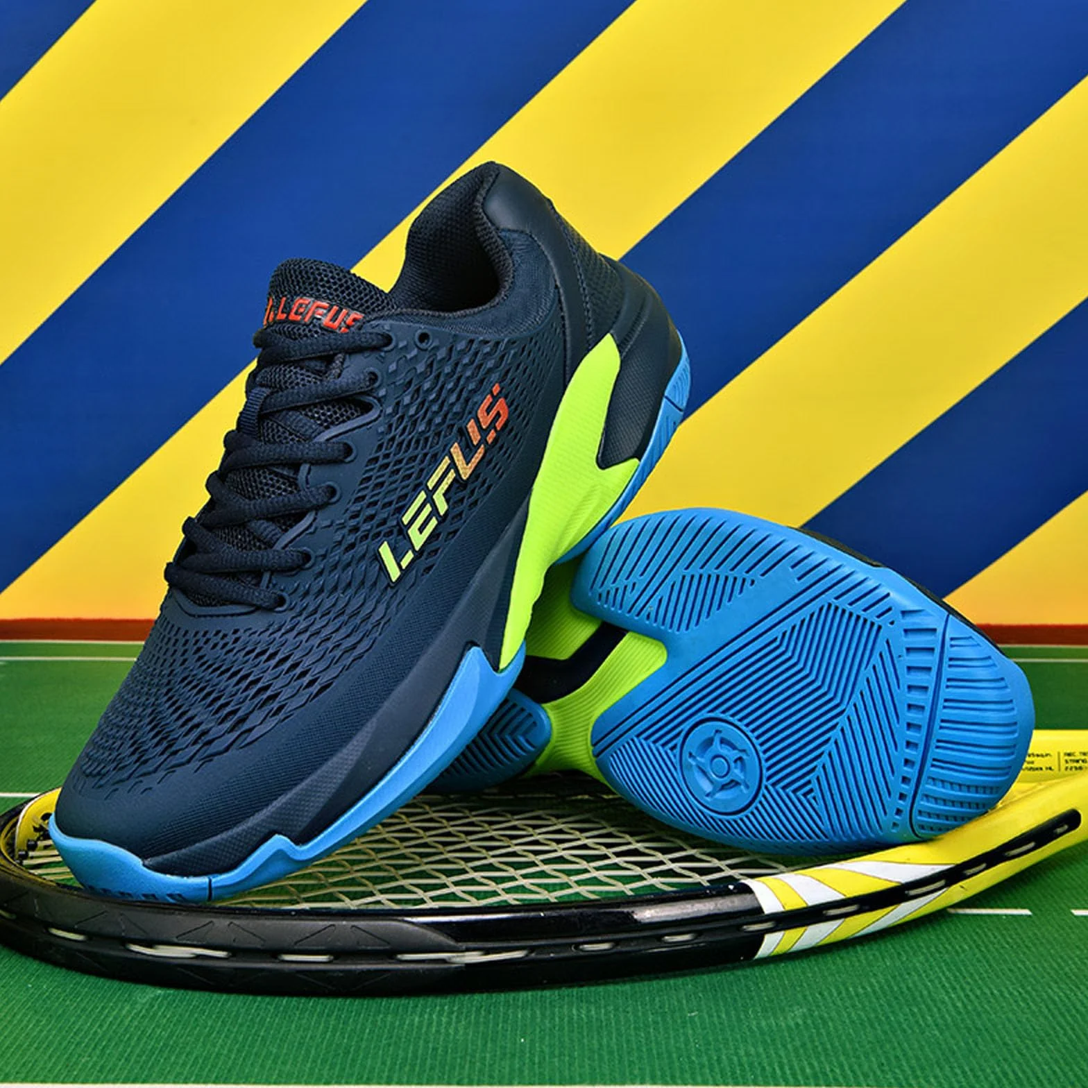 BLBK Zapatillas de Tenis para Hombre, Bádminton, Squash
