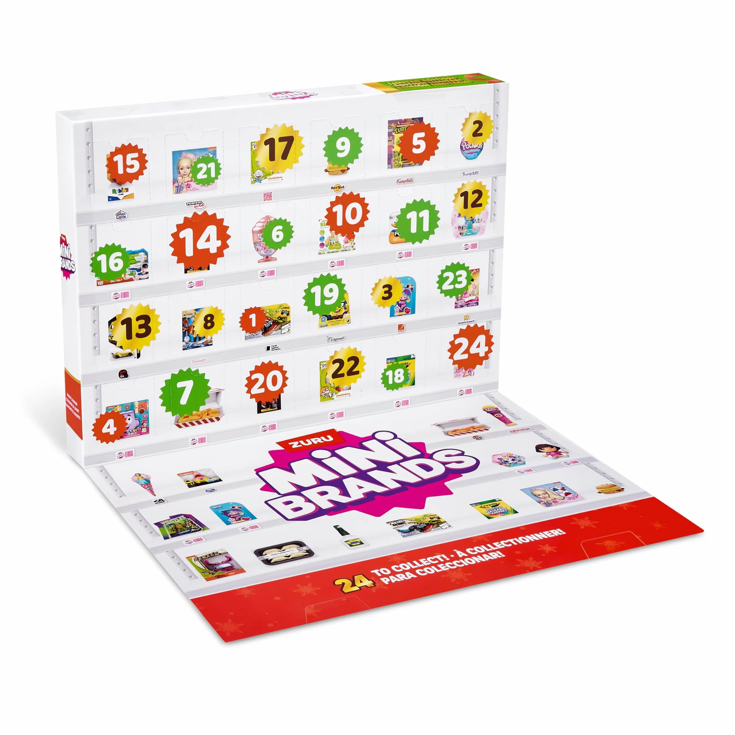 Calendario de Adviento de Mini Brands Retro Grocery, Foodie Mini Brands, and Toy Mini Brands Advent Calendar de ZURU