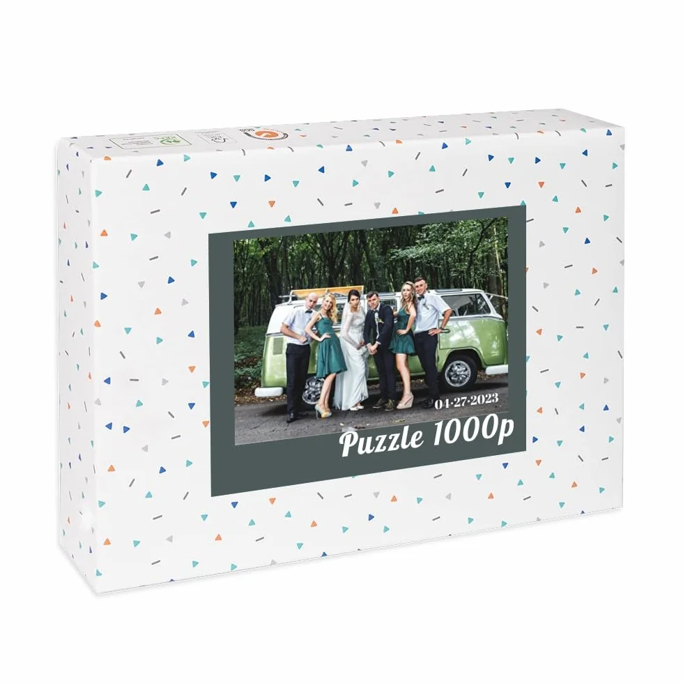 Wanapix Puzzle Personalizado 1000 Piezas 69 x 49 cm Regalo Original Adultos