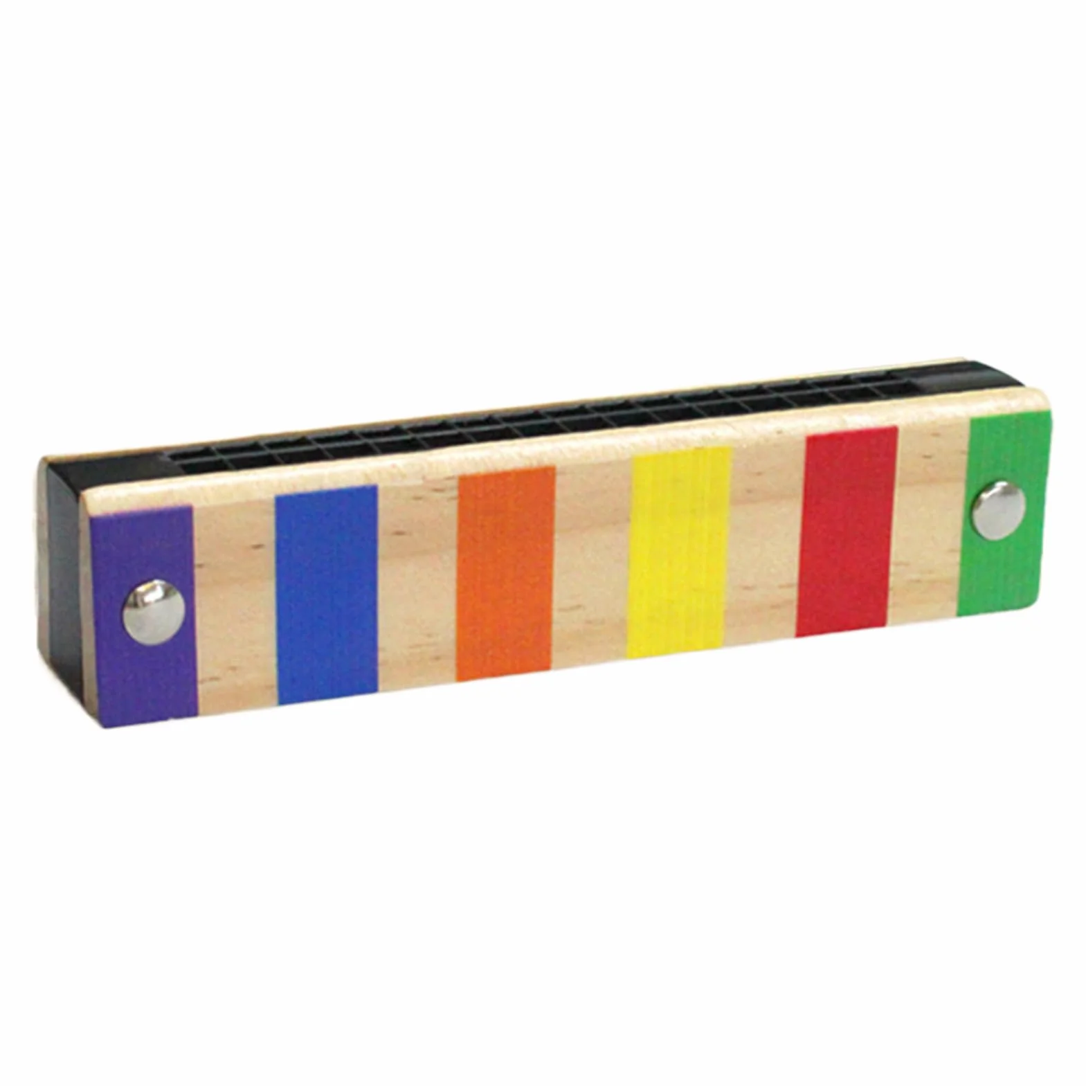 Armónica para Principiantes Instrumento – Sleek Musical De Madera con, Durable, 16 Agujeros Y Doble, , Favor | Multipurpose Outdoor Indoor Utility Premium Lightweight