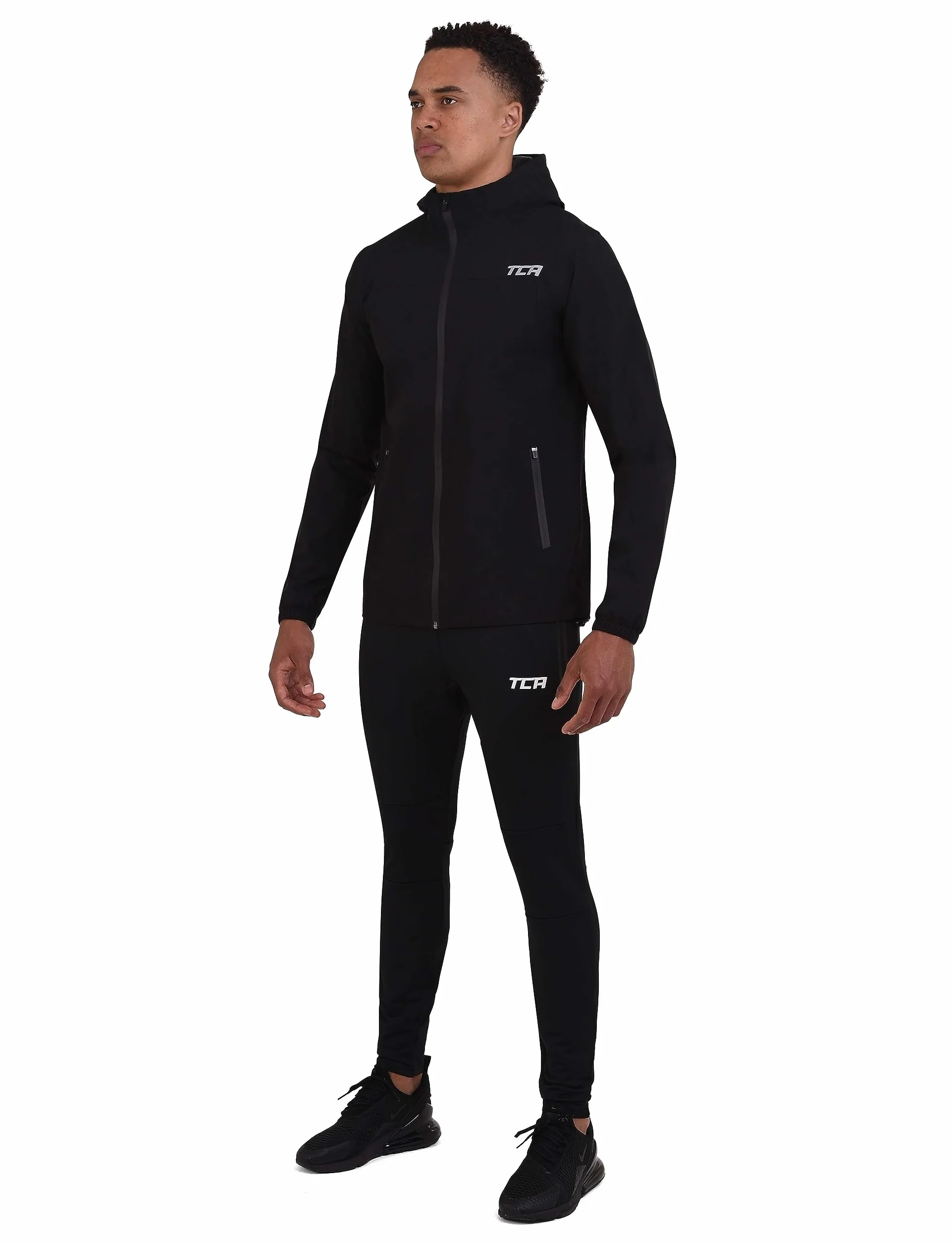 TCA Chubasquero Running Impermeable Hombre Bolsillos