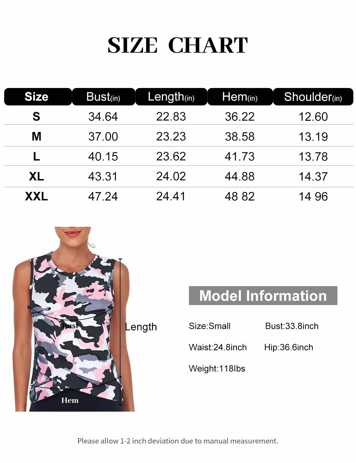 Akiooue Camiseta sin mangas para mujer deportes yoga gimnasio absorbe humedad