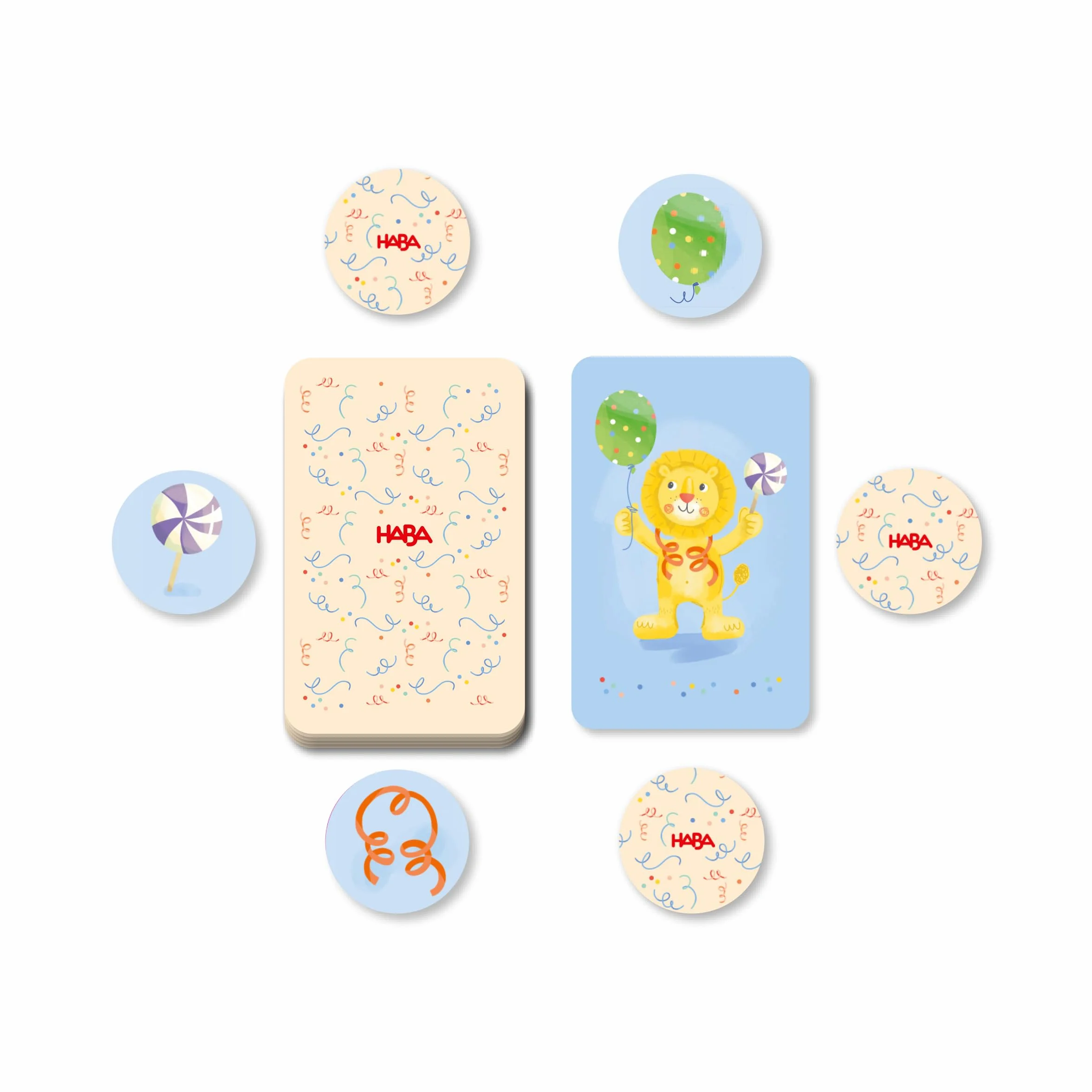 HABA Mis Primeros Juegos Party León, Juego Infantil de Mesa de Memoria, +2 años