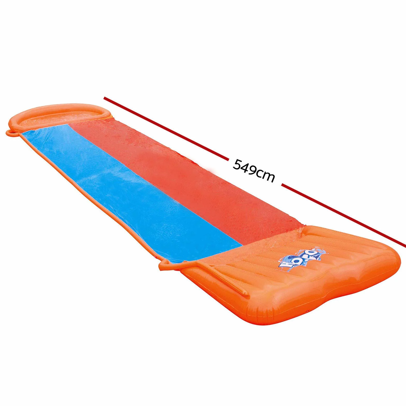 Pista Deslizamiento Doble con Rampa 549 cm.